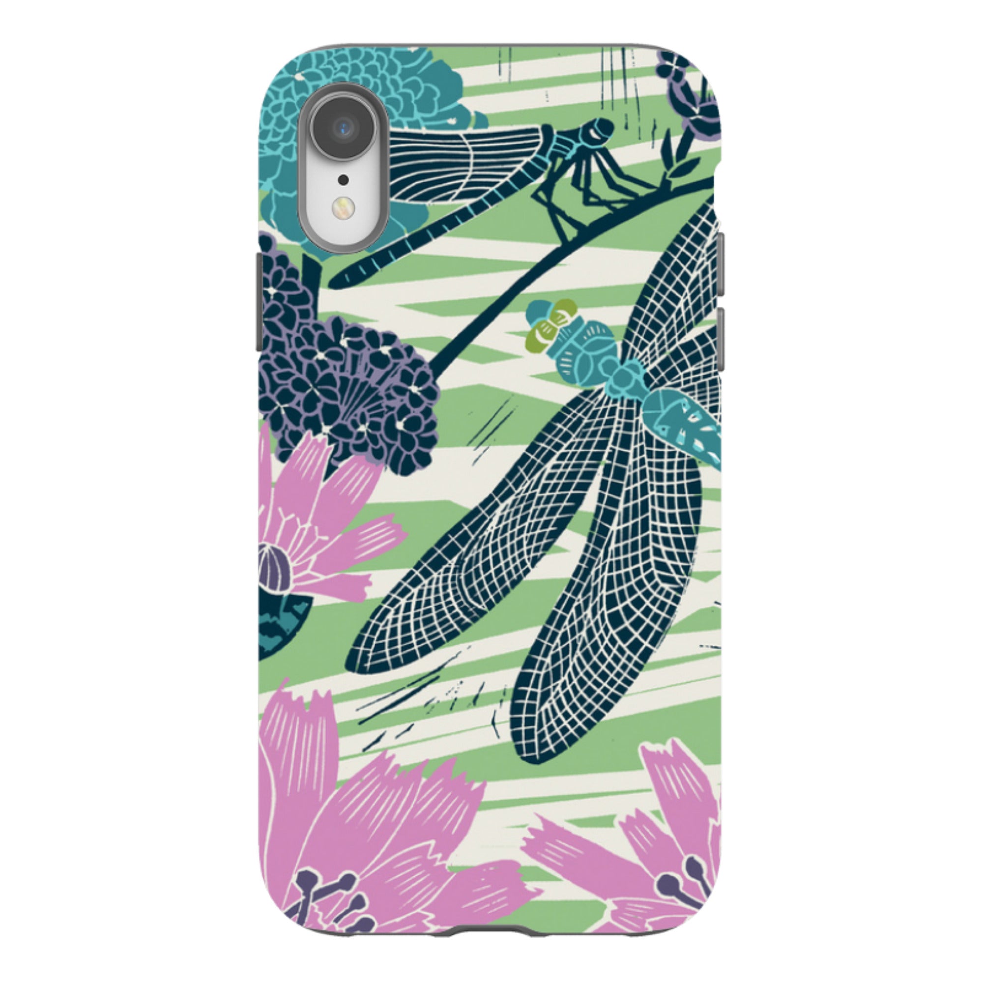 iPhone Tough Case - Dragonflies By kate Heiss