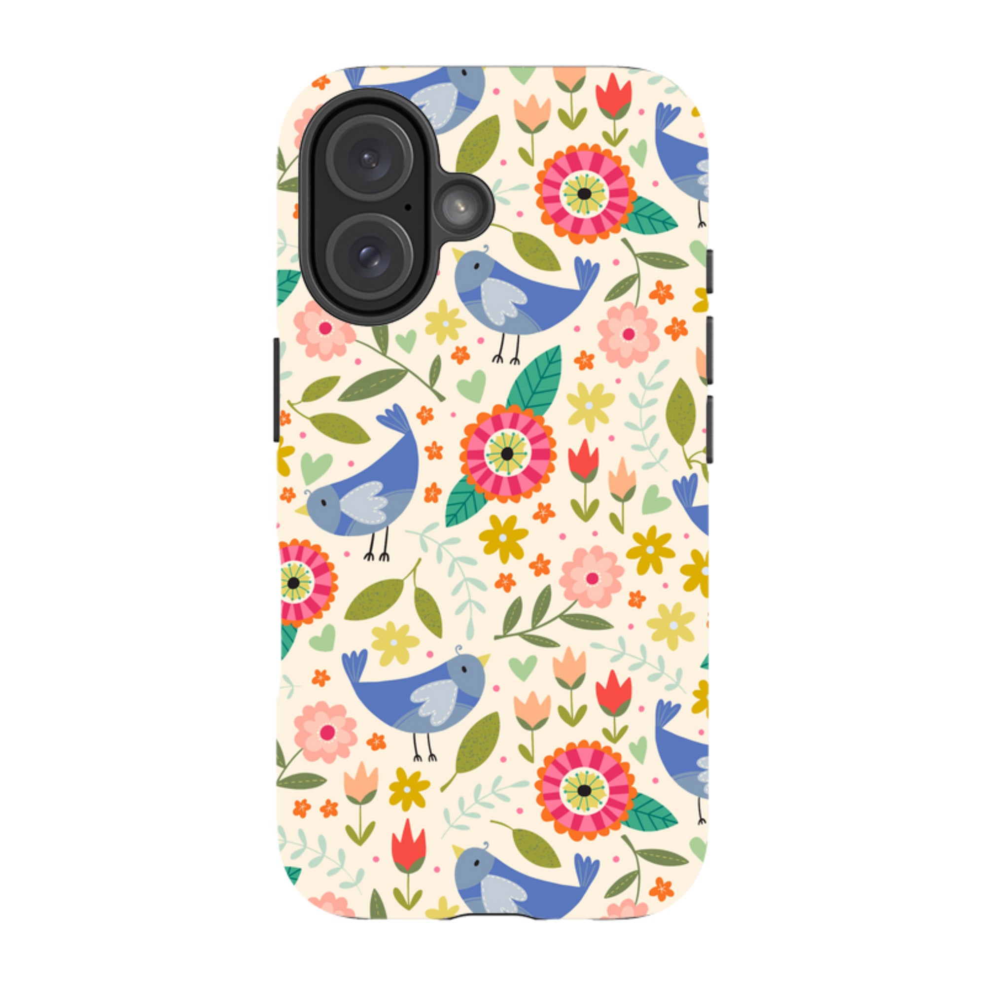 iPhone MagSafe Tough Case -  Bird Pattern I By Suzy Taylor