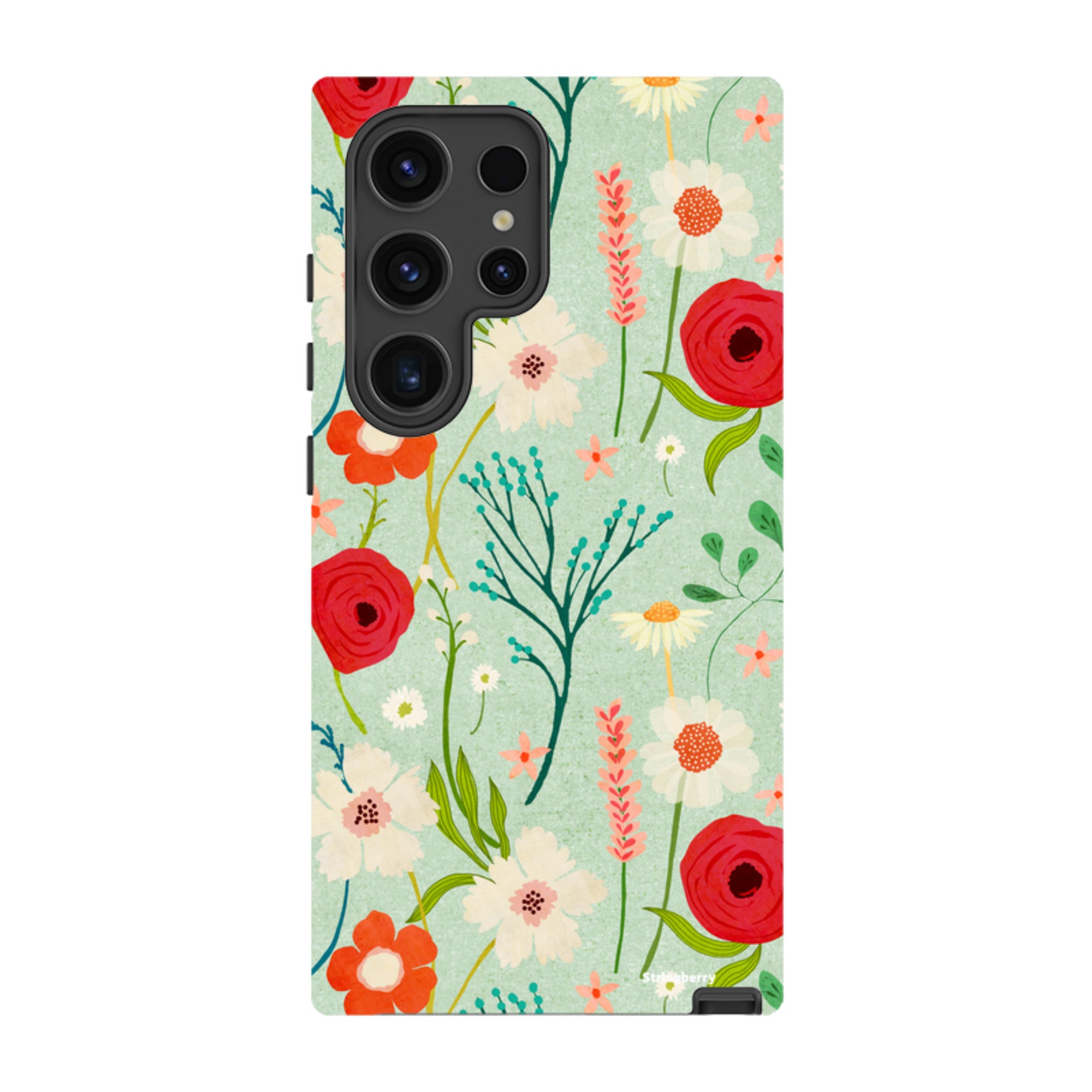Samsung Tough Case - Floral By Katherine Quinn