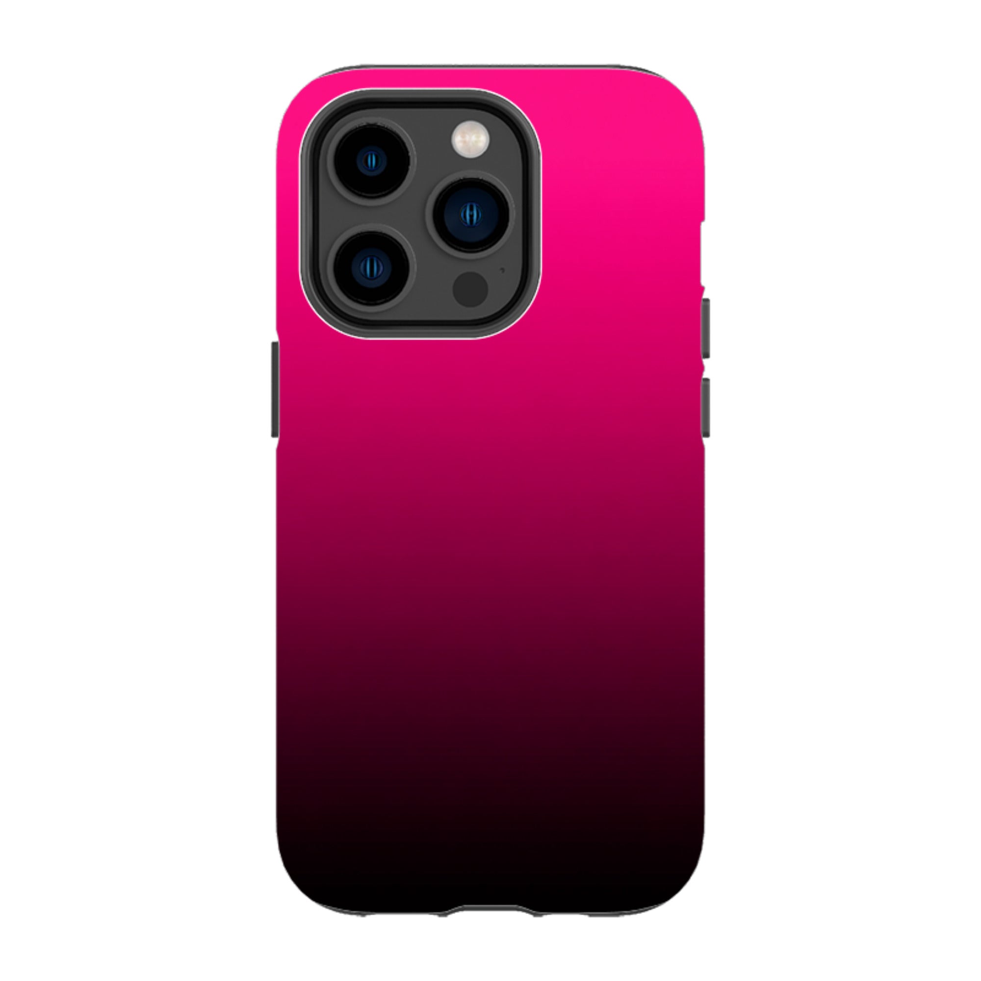 iPhone Tough Case - Hot Pink Ombre