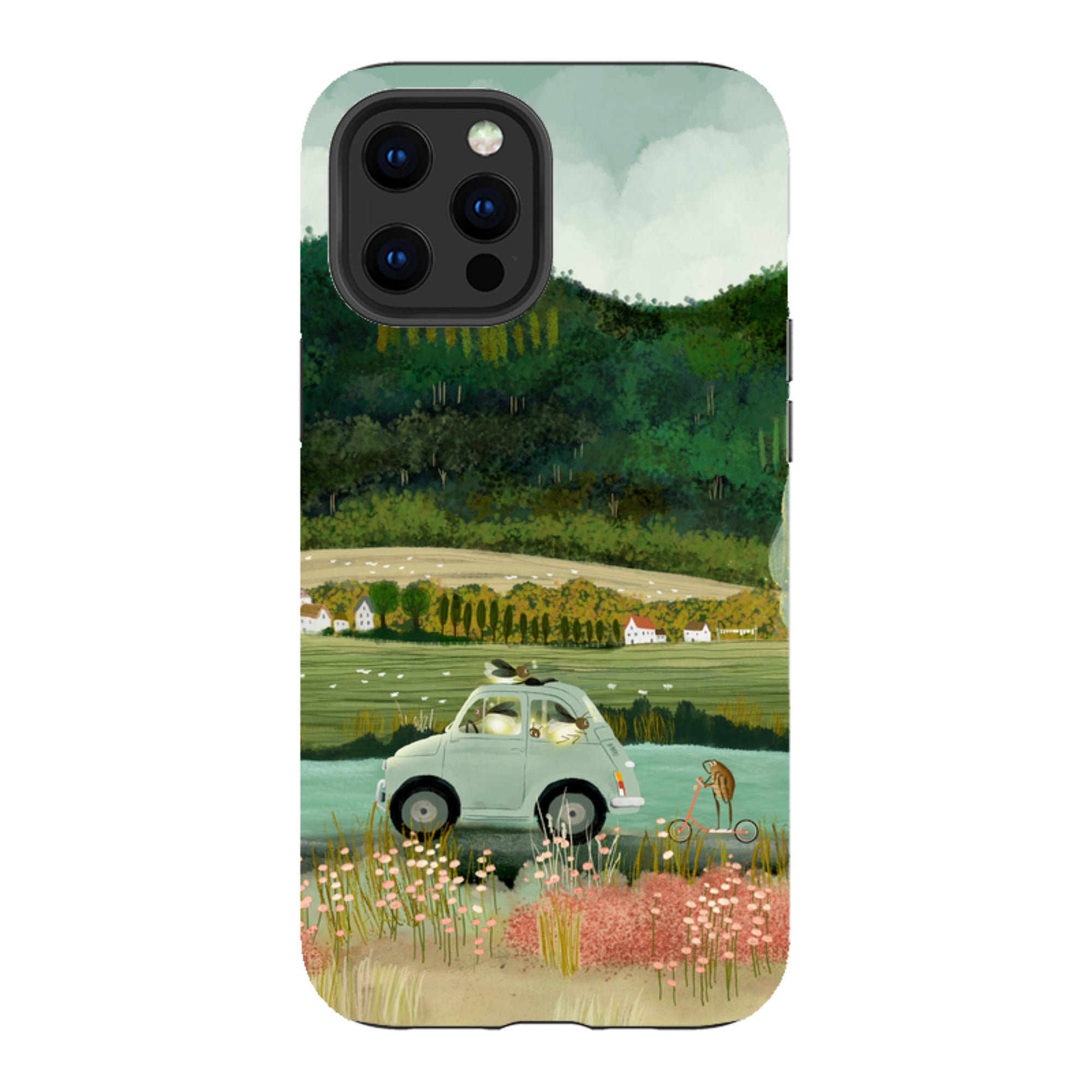 iPhone Tough Case - Lightening Bugs By Katherine Quinn