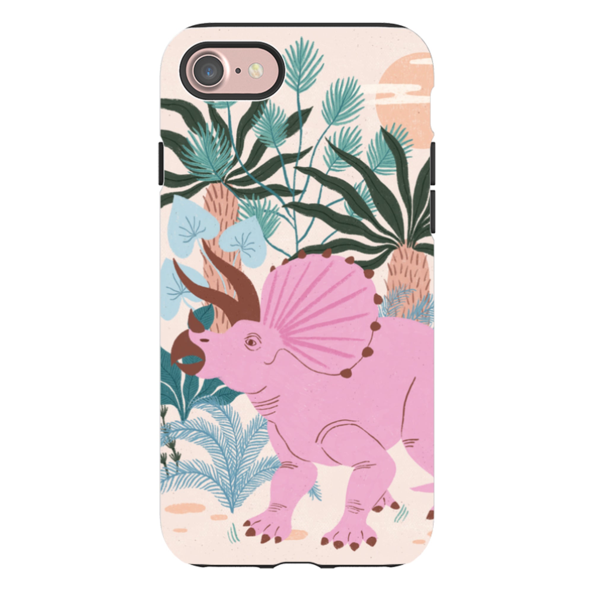 iPhone Tough Case - Triceratops By Meghann Rader