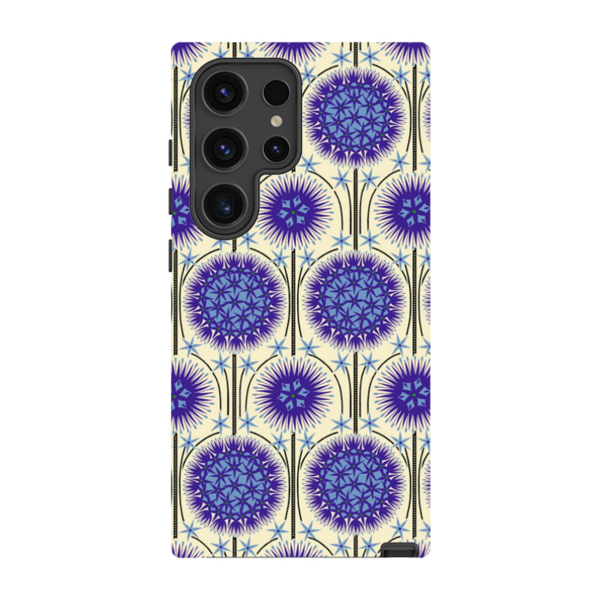 Samsung Tough  Case - Allium Cream By Cressida Bell