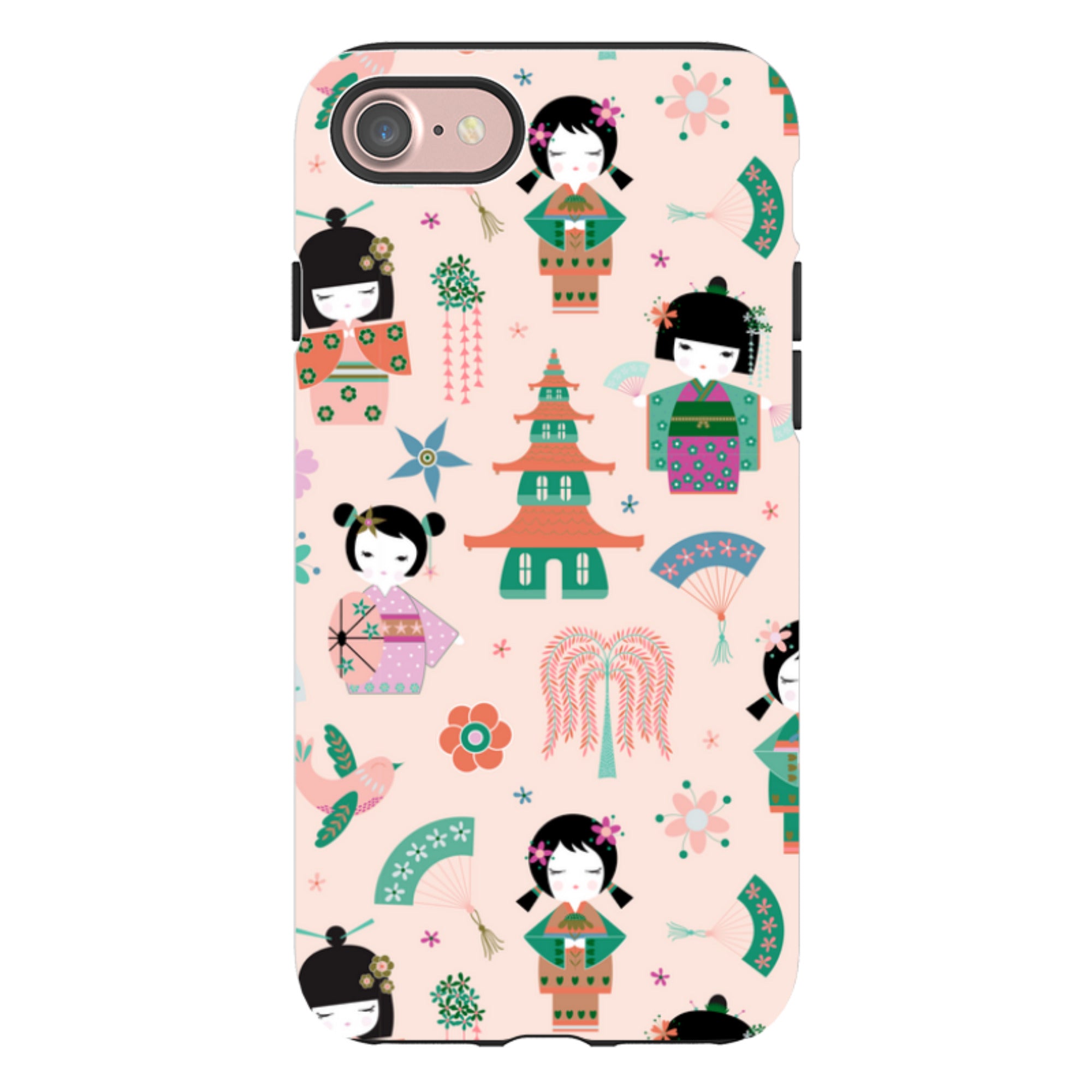 iPhone Tough Case - Sakura II By Suzy Taylor