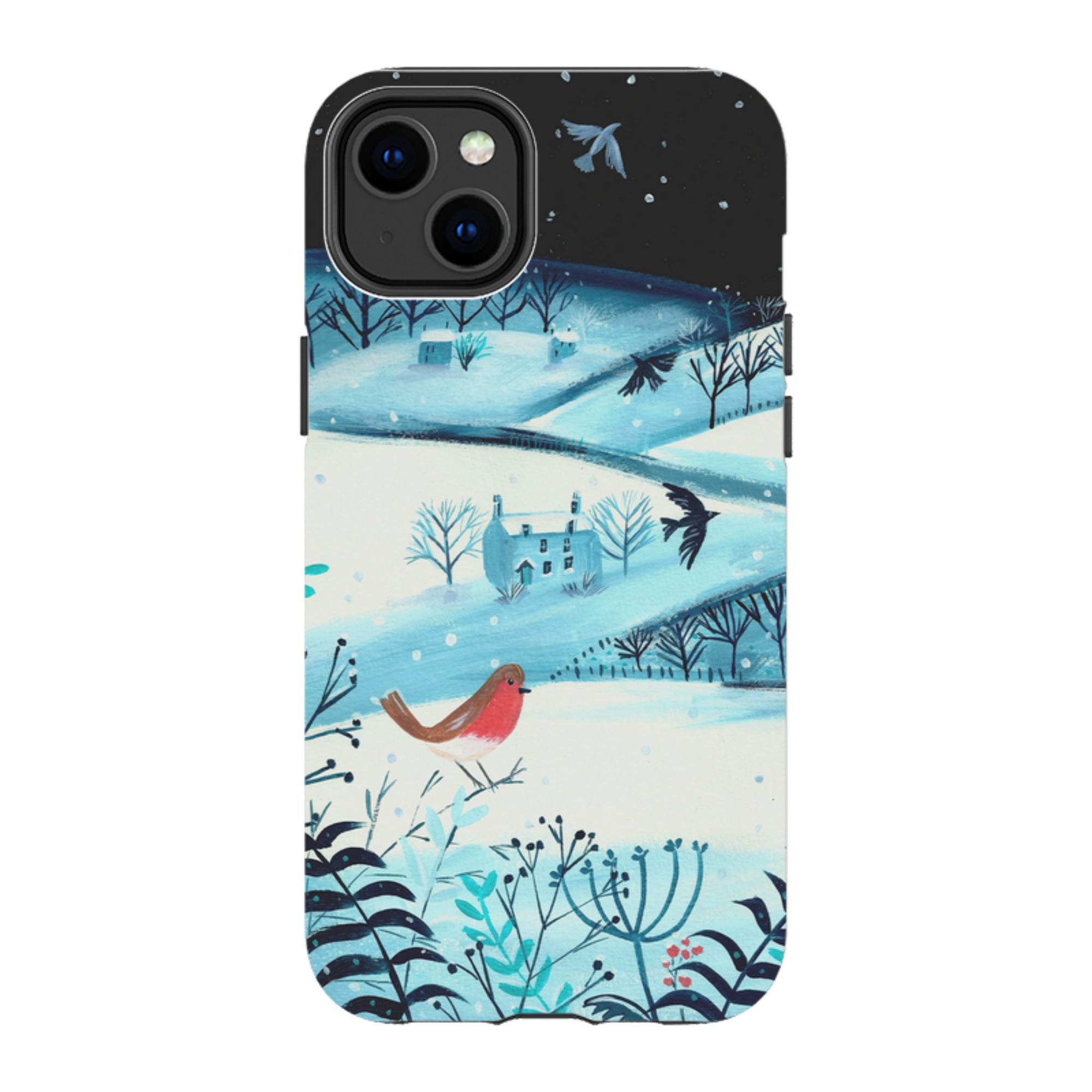 iPhone Tough Case - Winterscape-1 By Mary Stubberfield