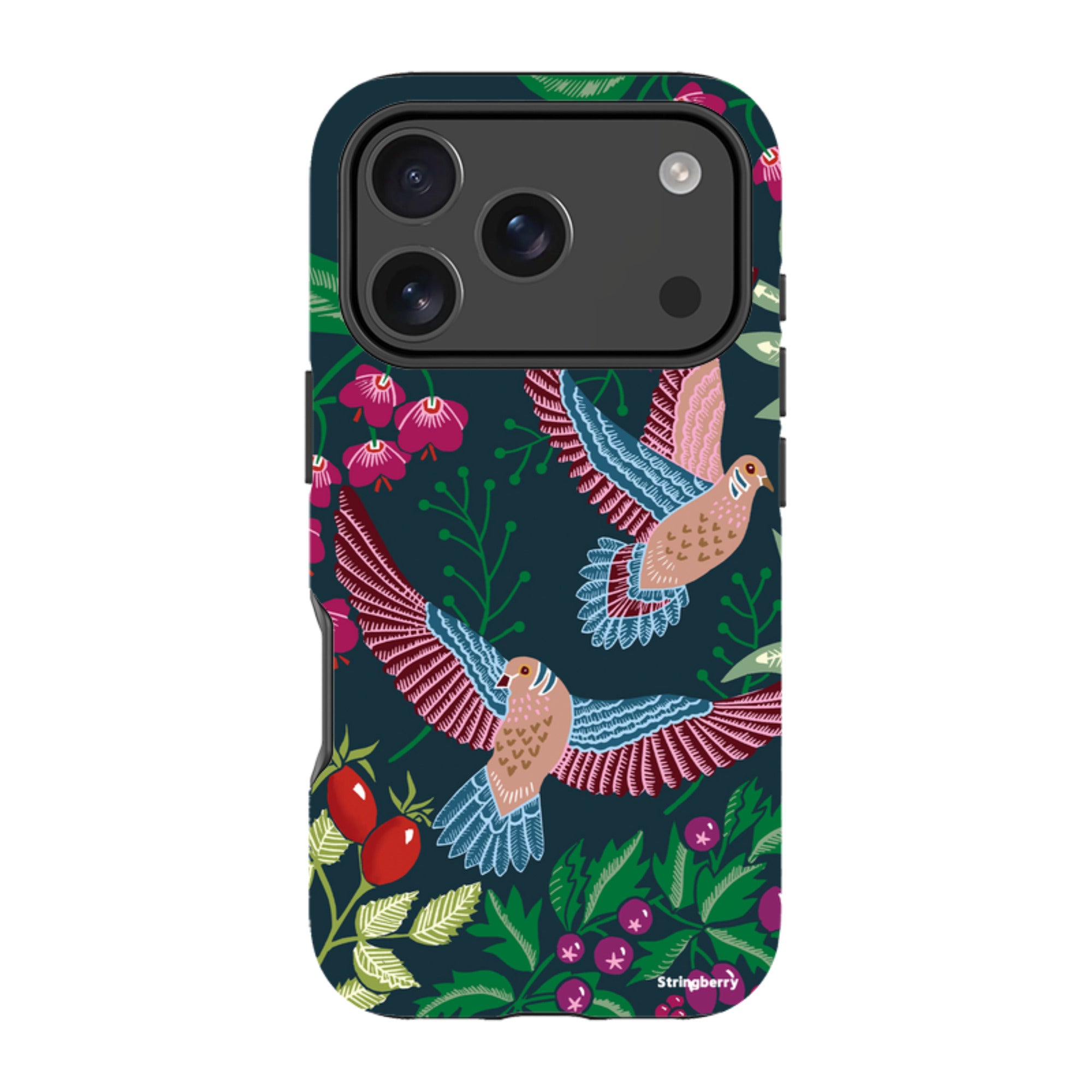 iPhone Tough Case - Two Turtle Doves By Kate Heiss