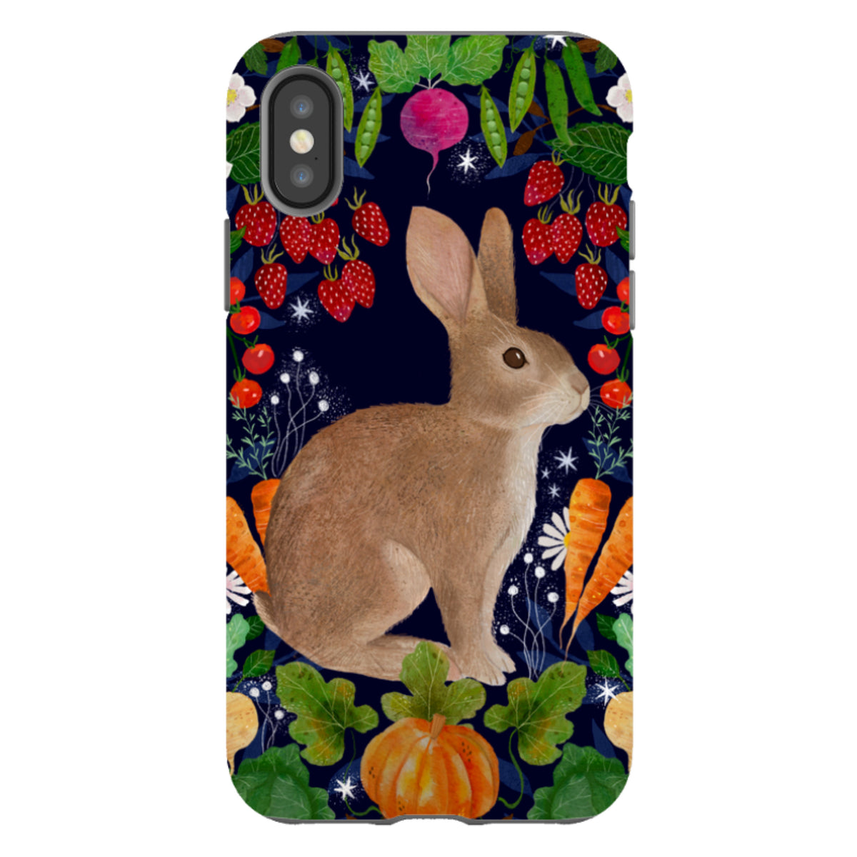 iPhone Tough Case - Rabbit By Bex Parkin