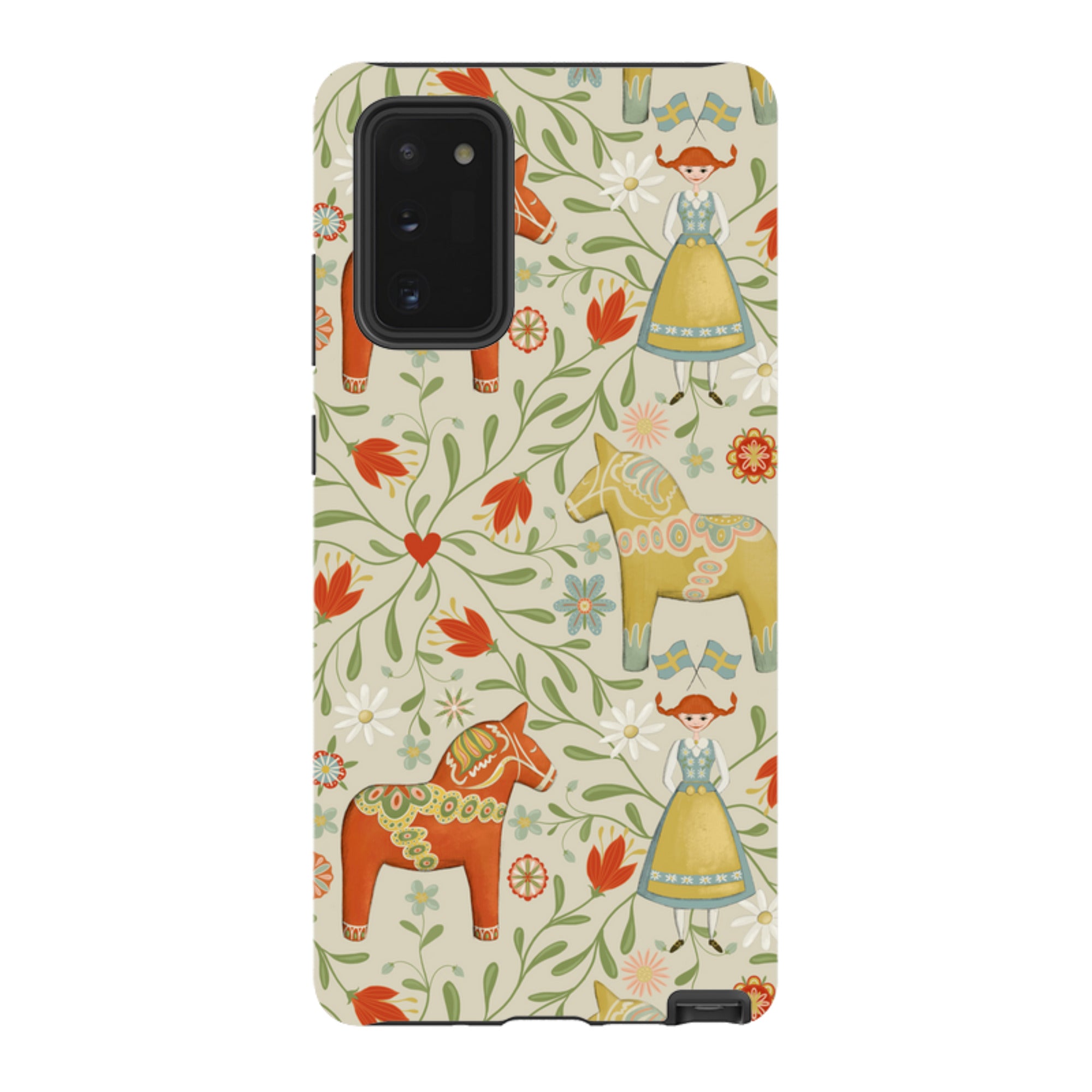 Samsung Tough  Case - Dala Horse By Maja Lindberg