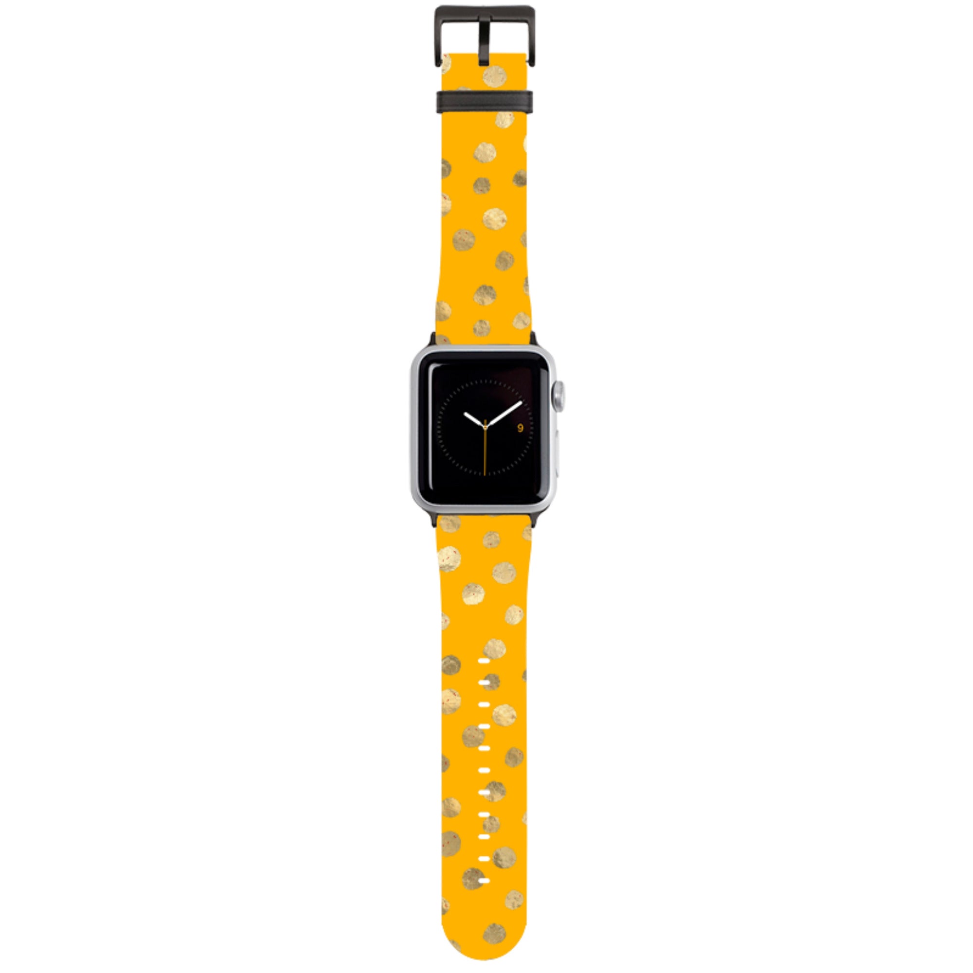 Honey and Gold Dots Apple Watch Strap