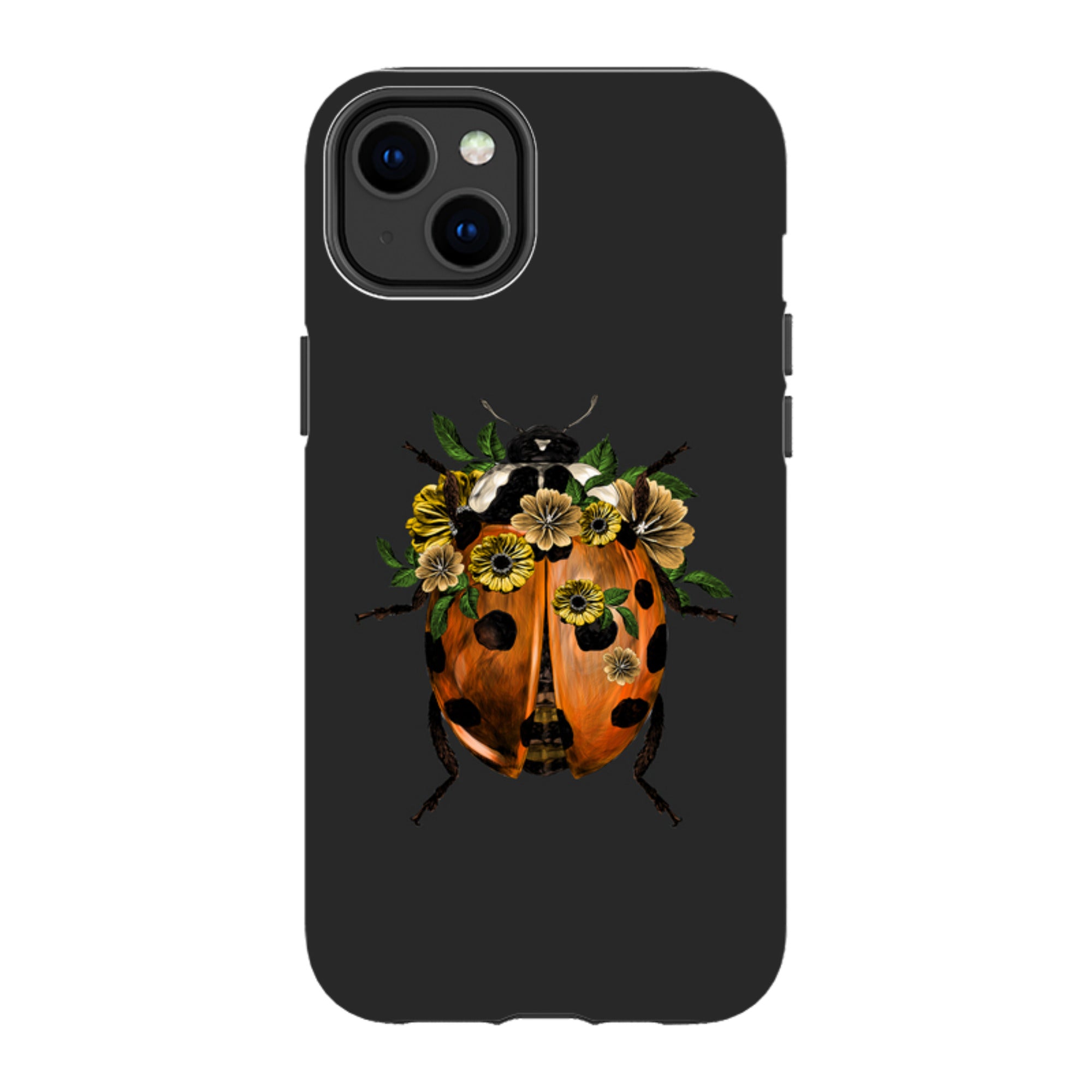 iPhone Tough Case - Ladybug Dark