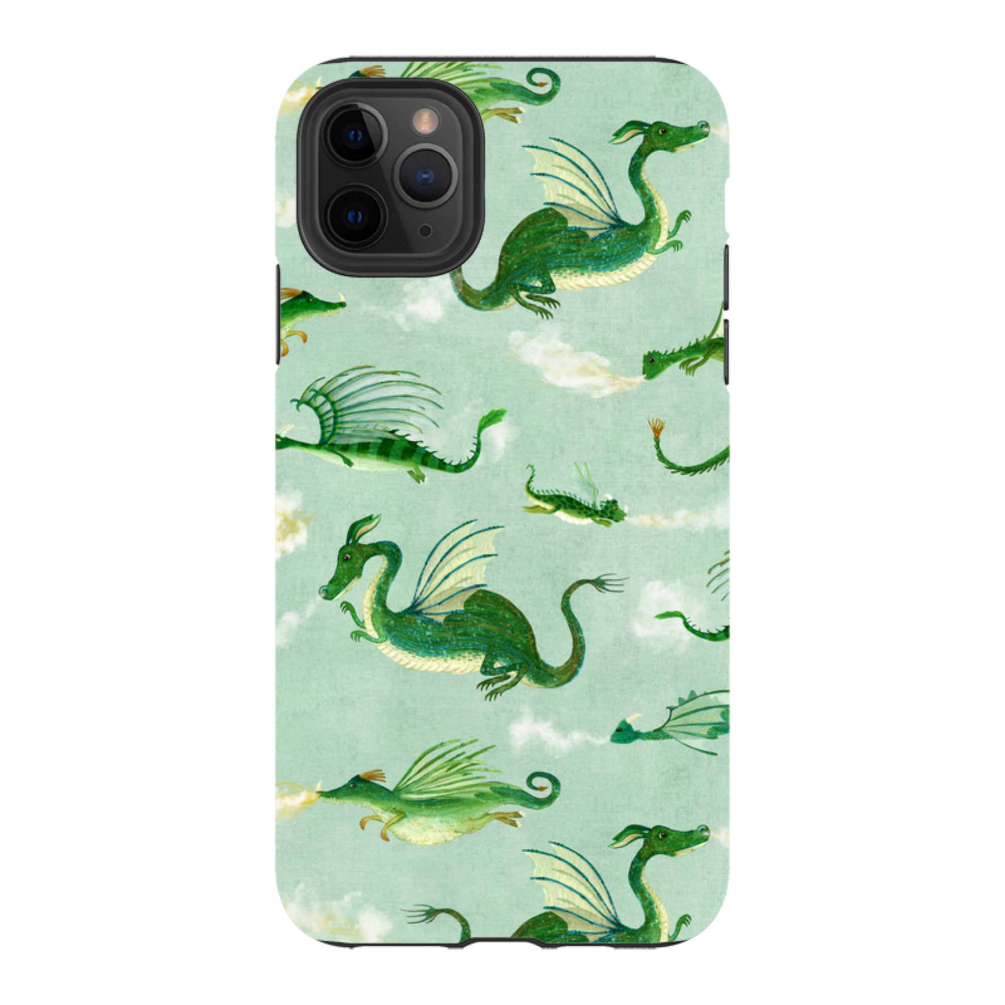 iPhone Tough Case - Dragons By Katherine Quinn