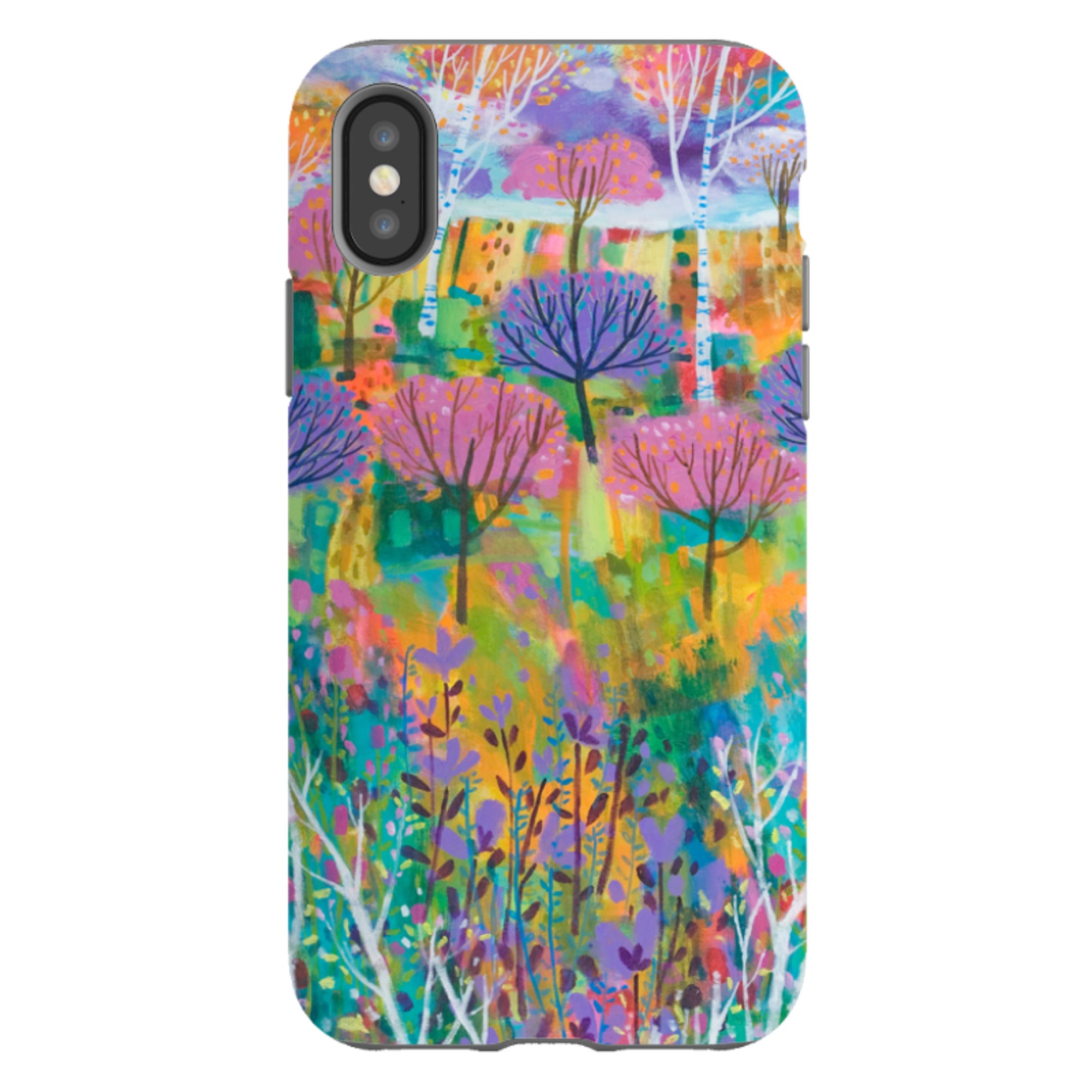 iPhone Tough Case - Trees By Claire West