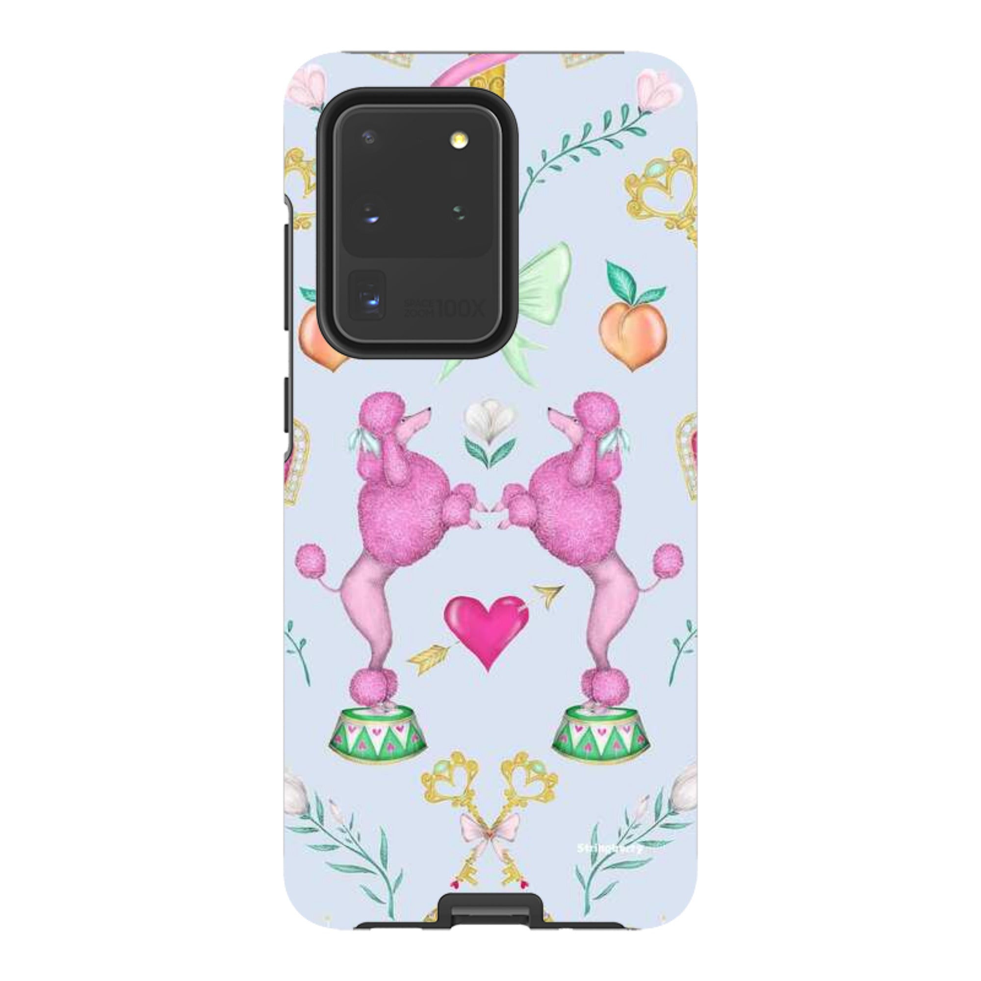 Samsung Tough Case - Pink Poodle Parlour Powder By Catherine Rowe