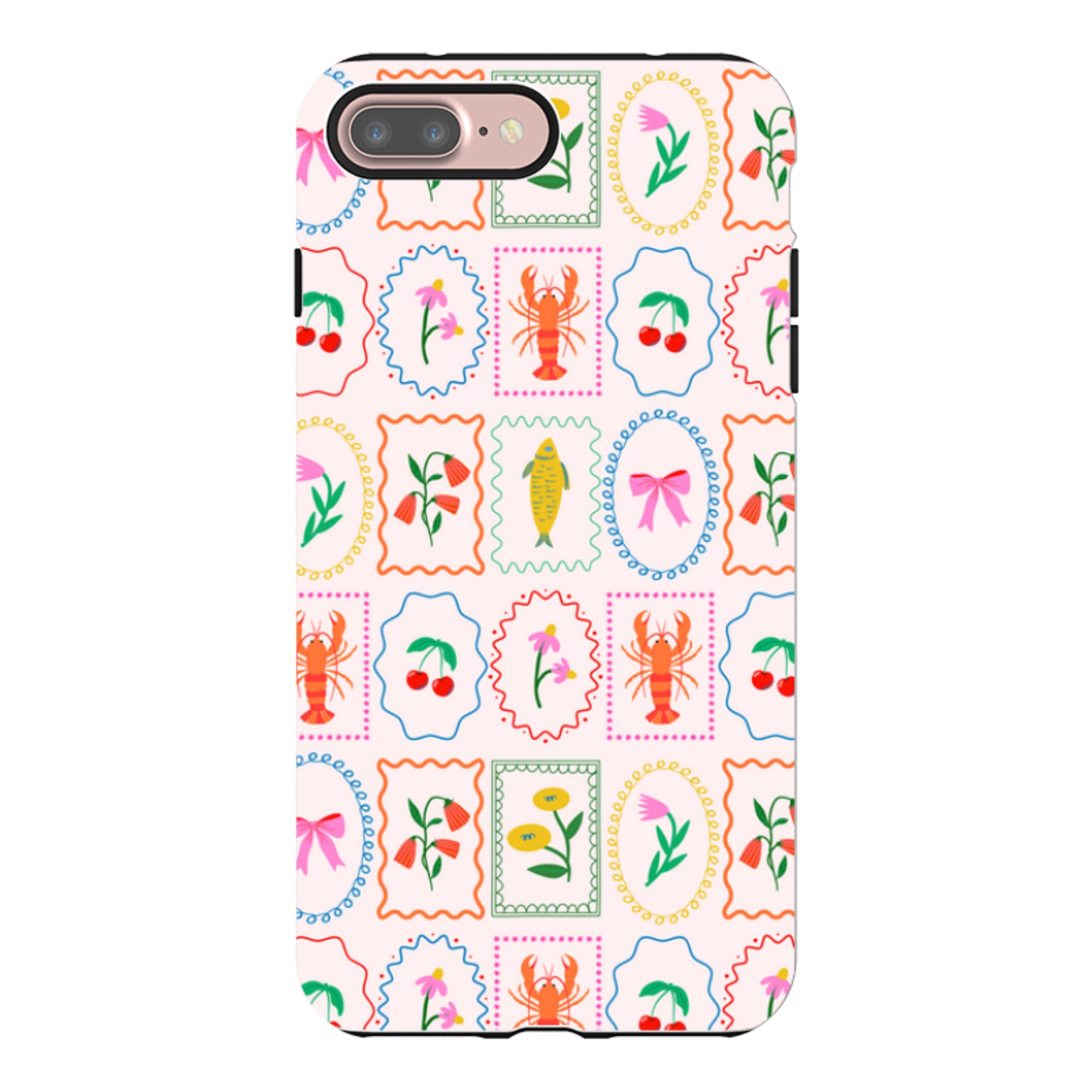 iPhone Tough Case - Chic Stamps