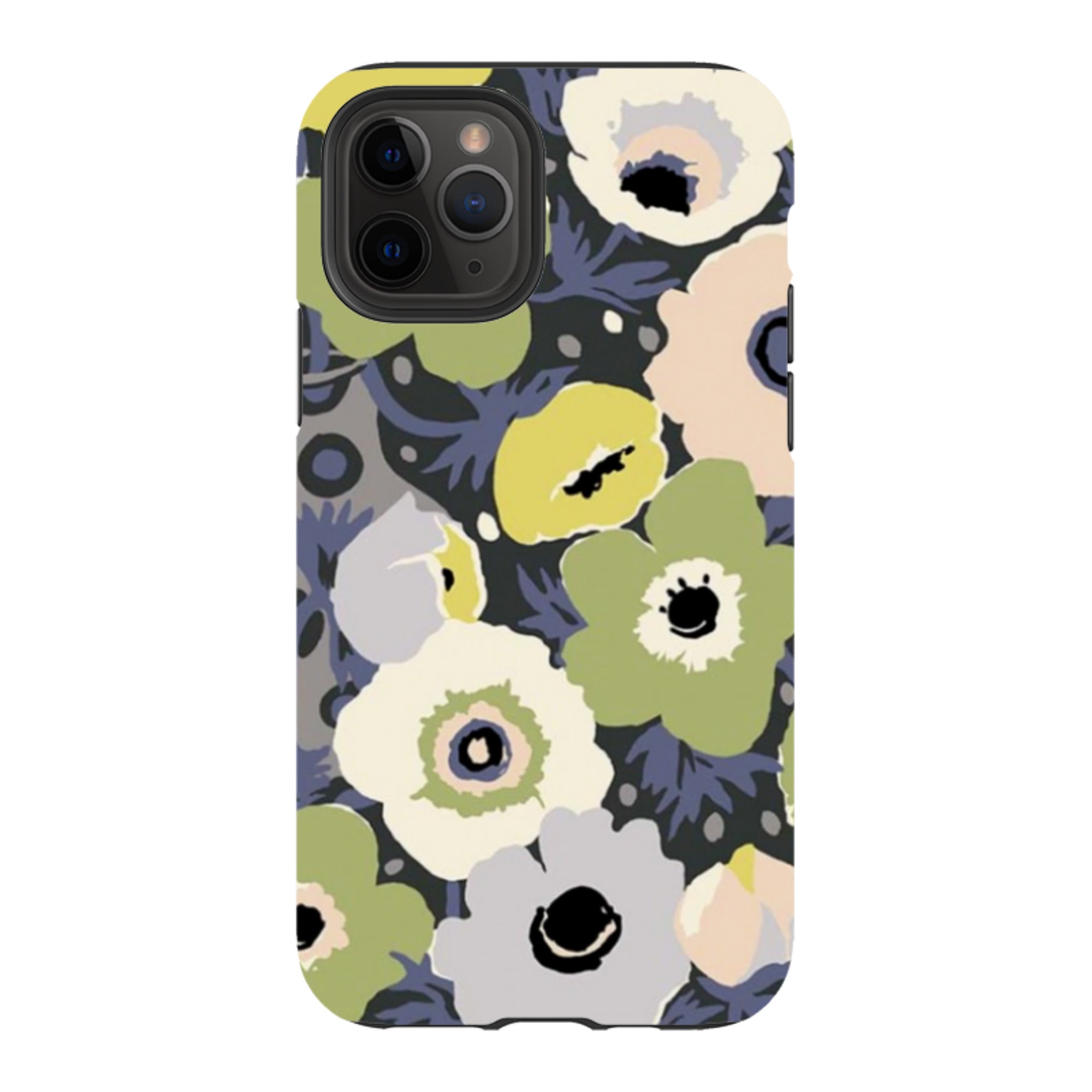 iPhone Tough Case - Windflowers Urbane By Sarah Campbell
