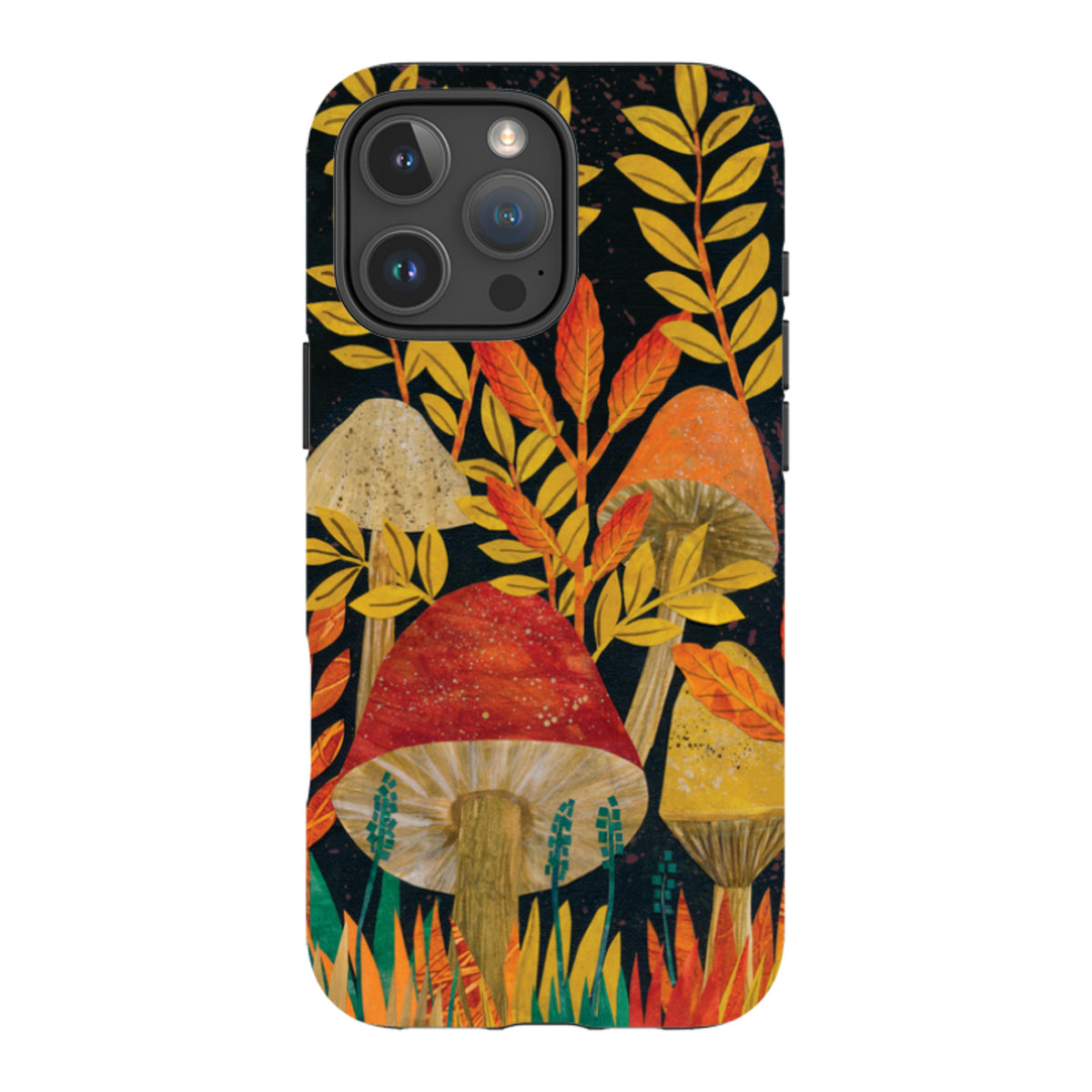 iPhone MagSafe Tough Case - Mushrooms By Tracey English