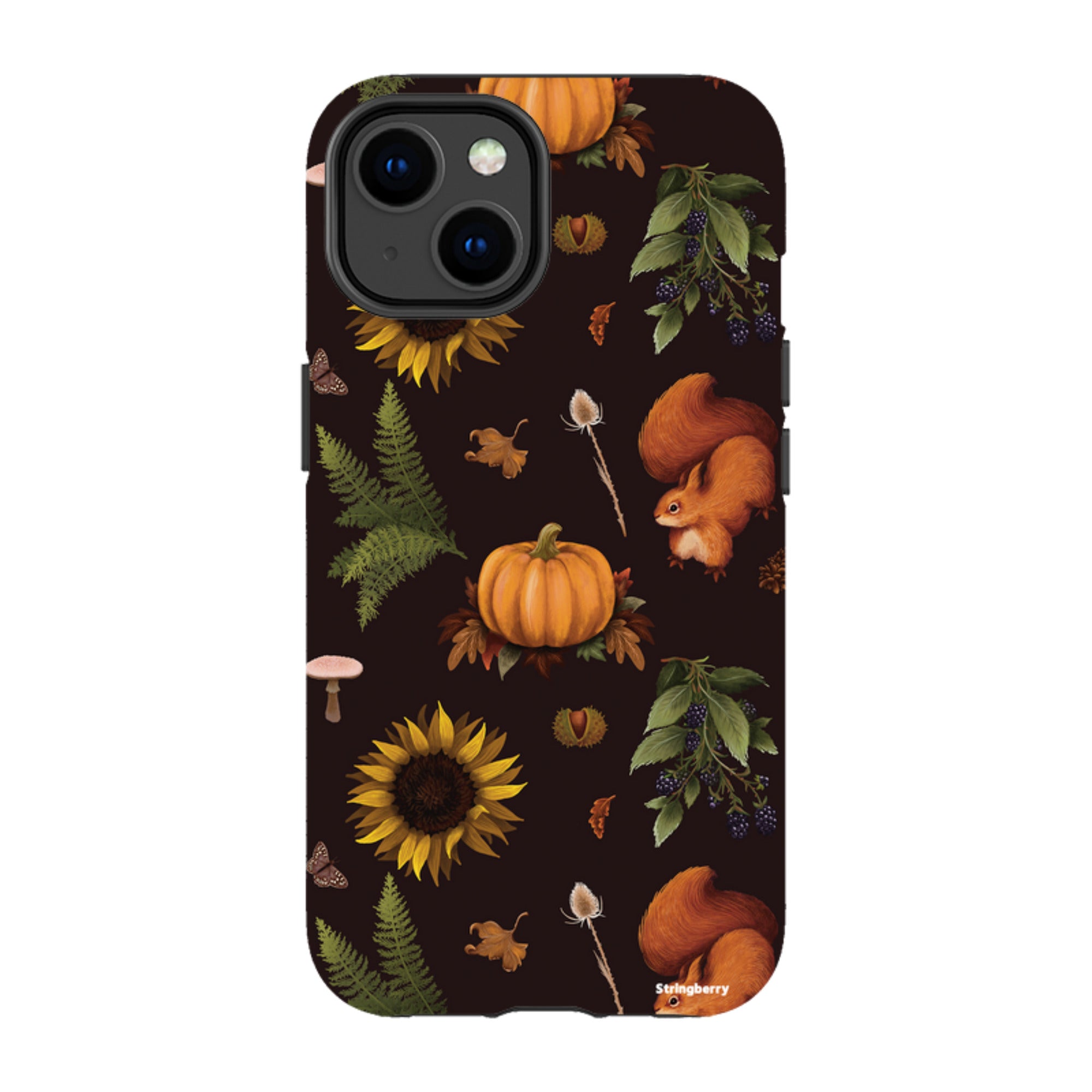 iPhone Tough Case - Autumn Pattern I By Anna Stead