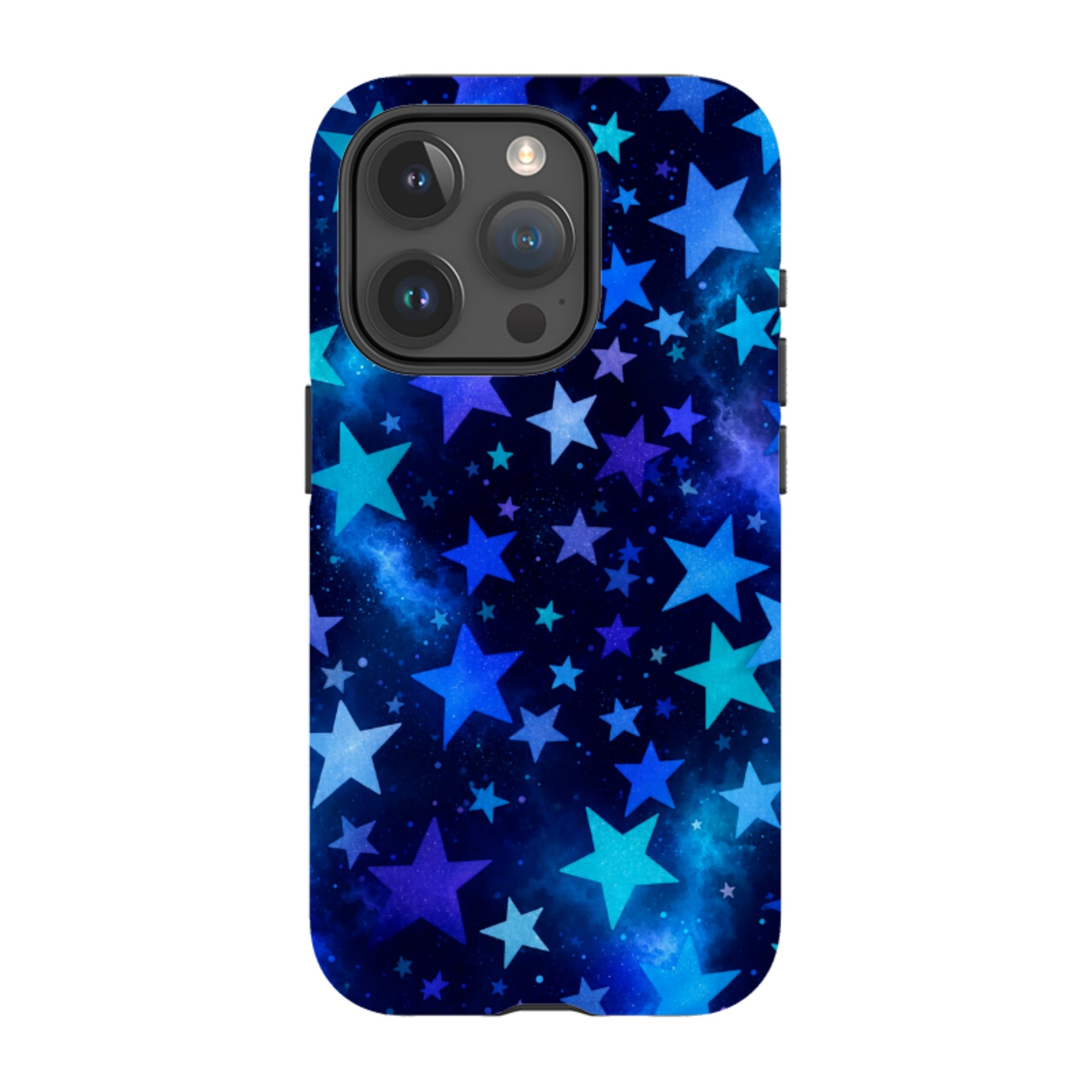 iPhone MagSafe Tough Case - Blue Galaxy Star