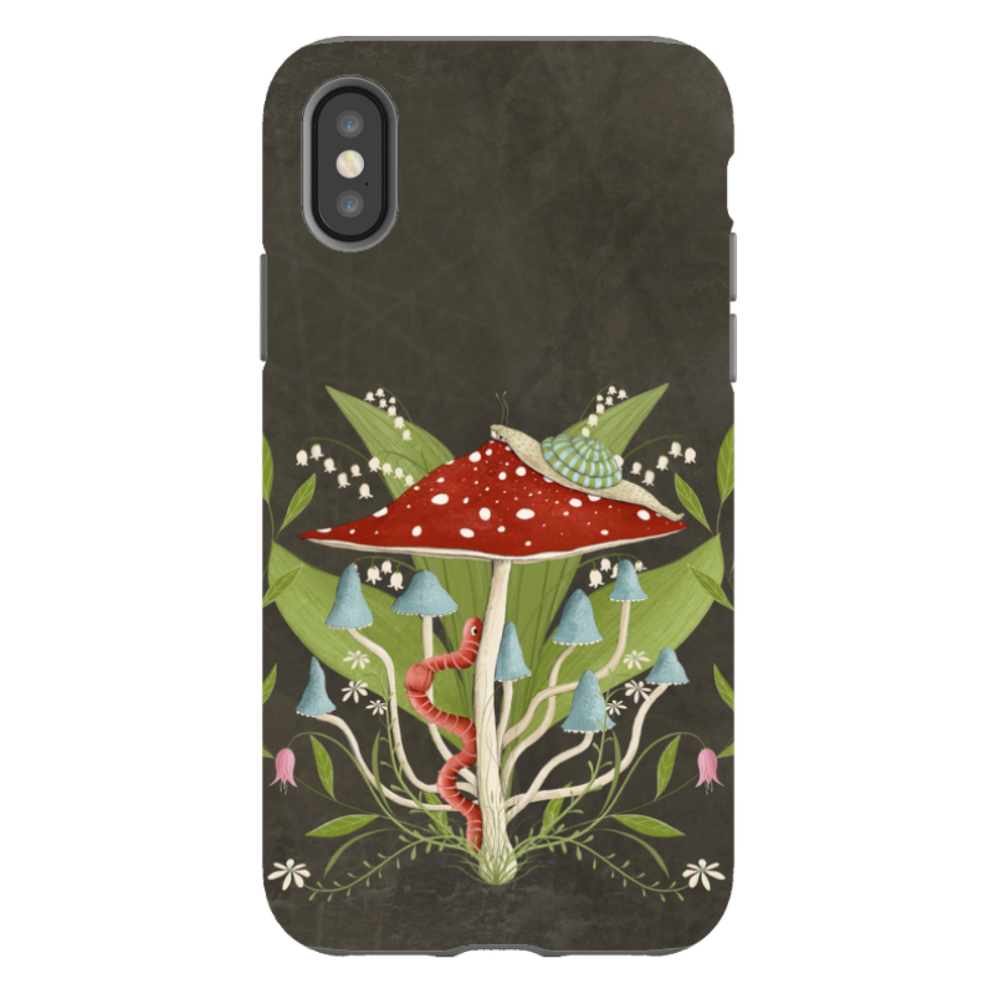 iPhone Tough Case - Worm By Maja Lindberg