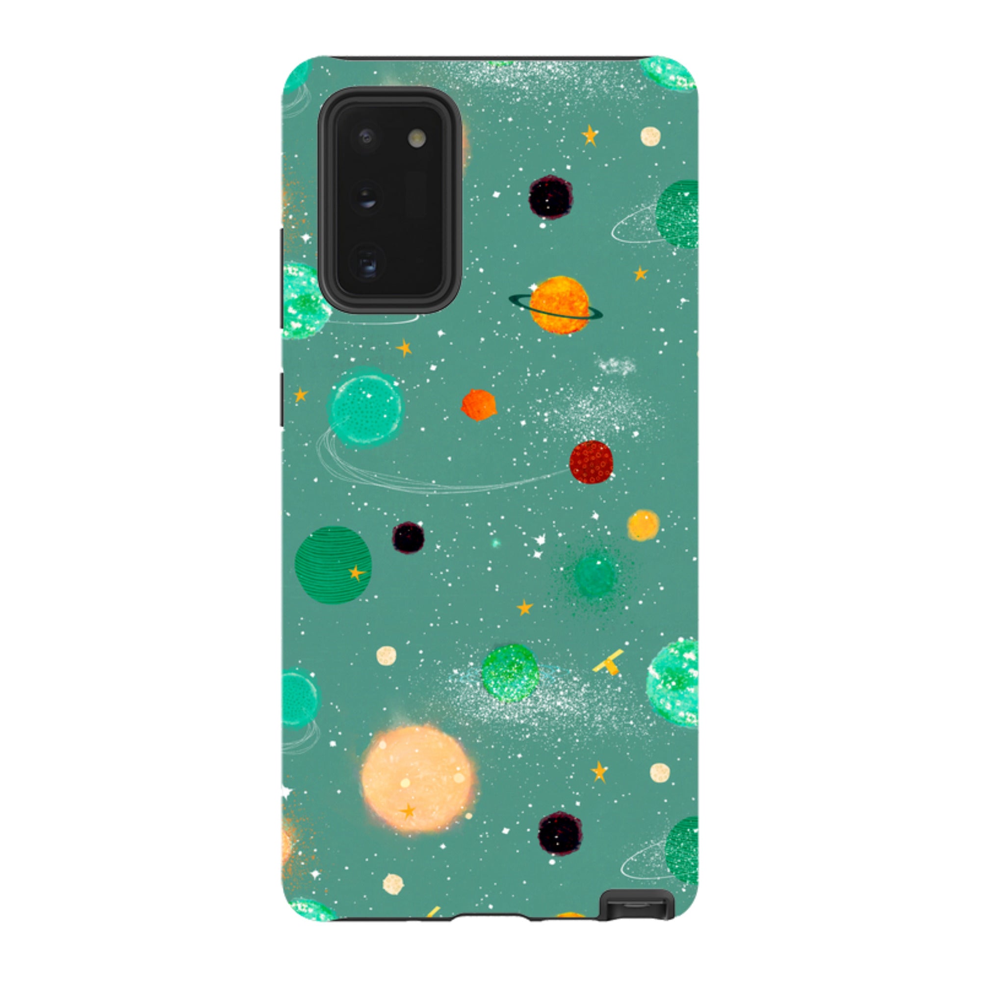 Samsung Tough Case - Far Far Away Green By Katherine Quinn