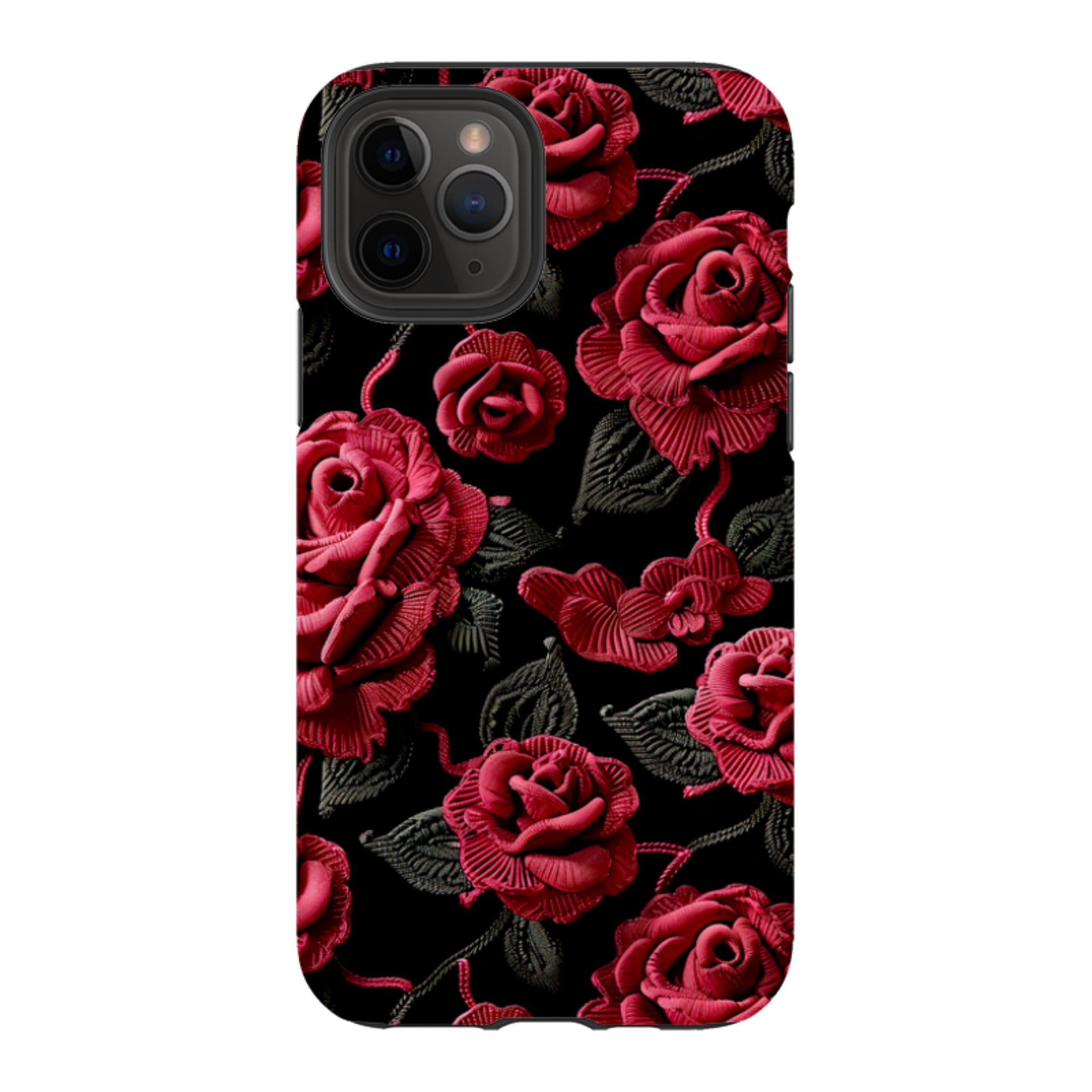 iPhone Case - Dark Roses