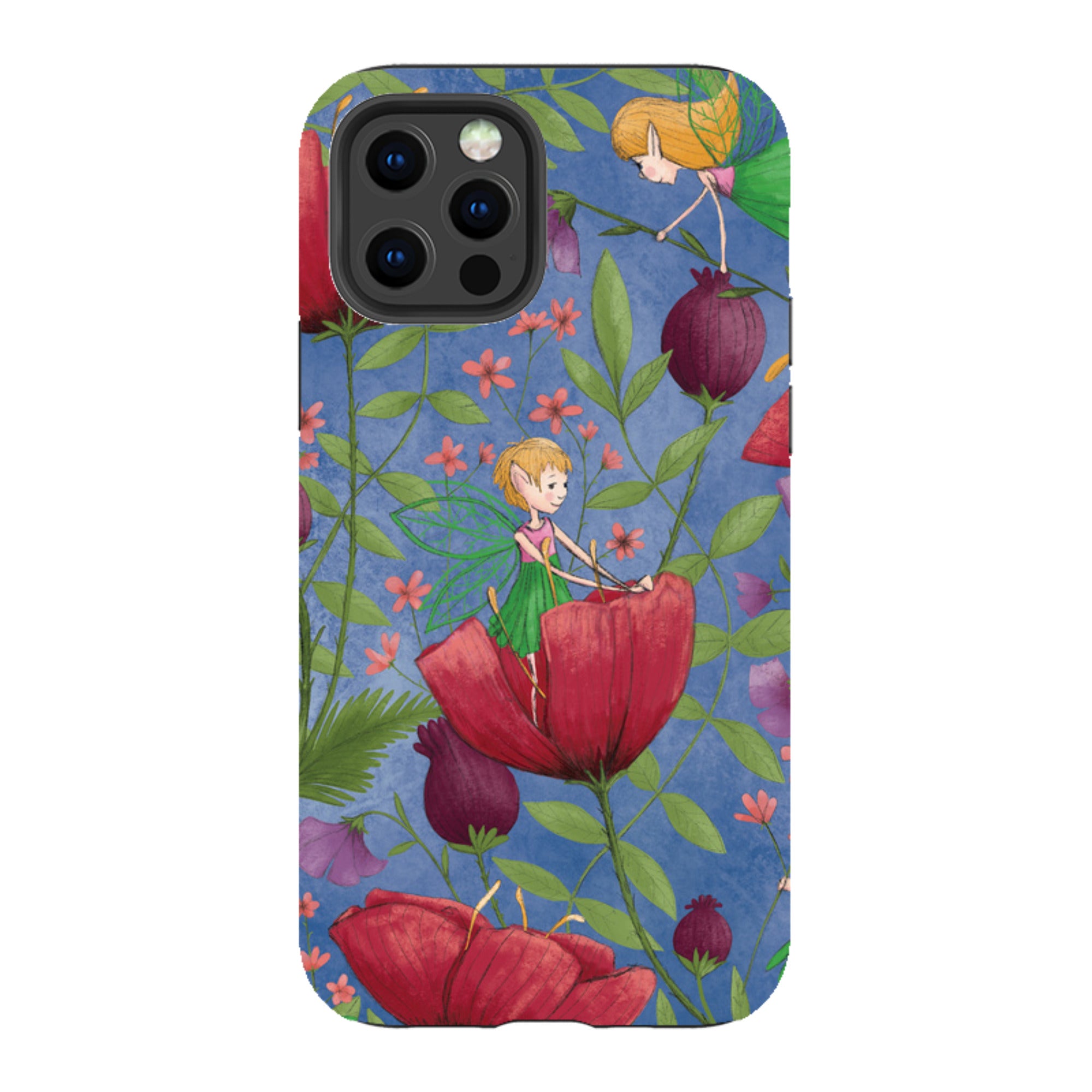 iPhone Tough Case - Fairies And Flowers By Maja Lindberg
