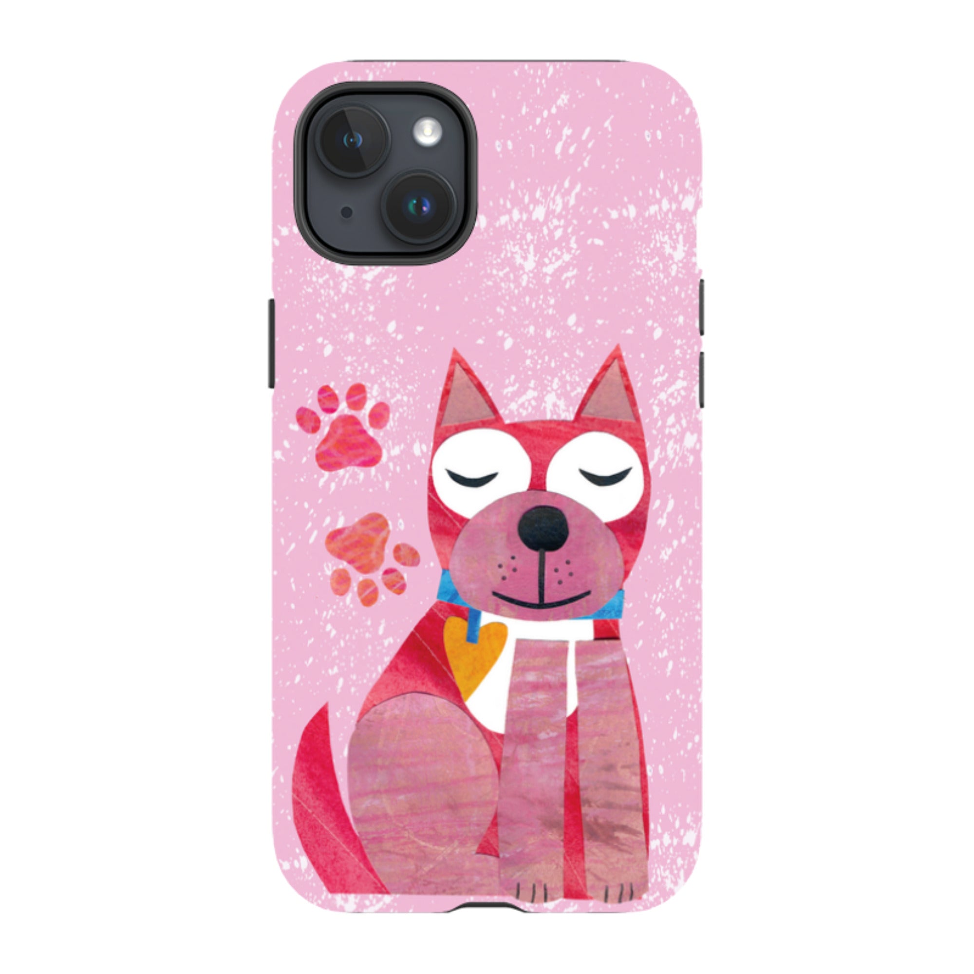 iPhone MagSafe Tough Case - Dog With Heart By Tracey English
