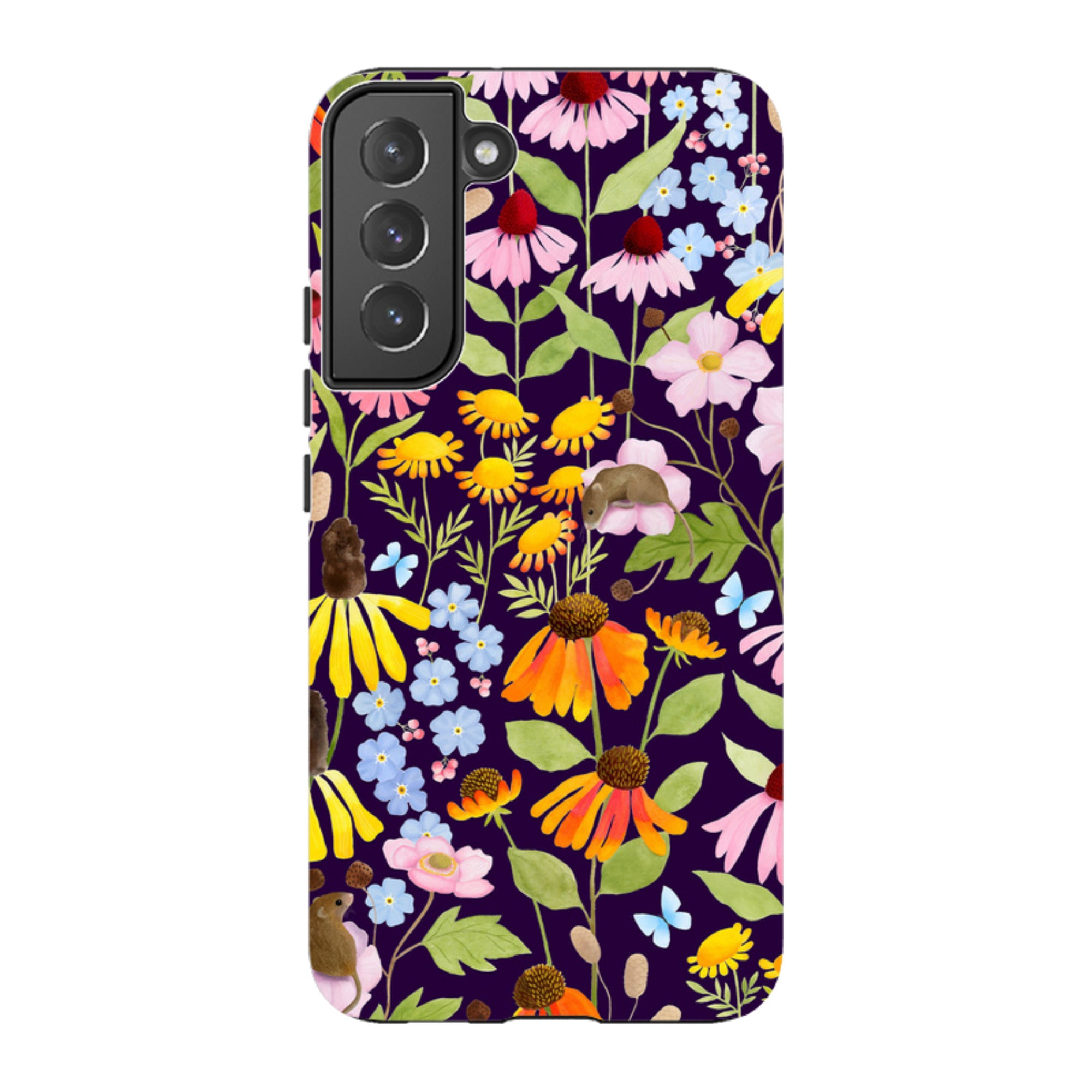 Samsung Tough Case - Mice And Wildflowers By Bex Parkin