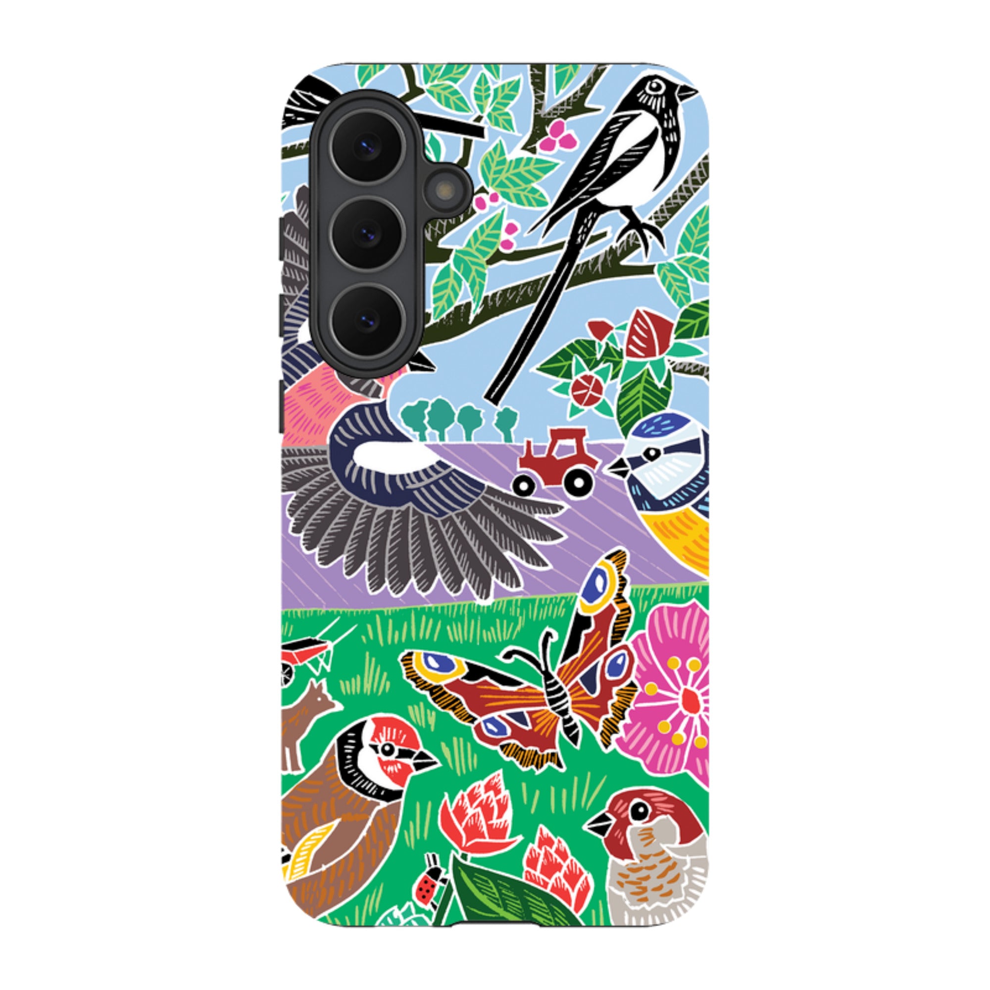 Samsung Tough Case - Garden Bird Jigsaw B By Kate Heiss