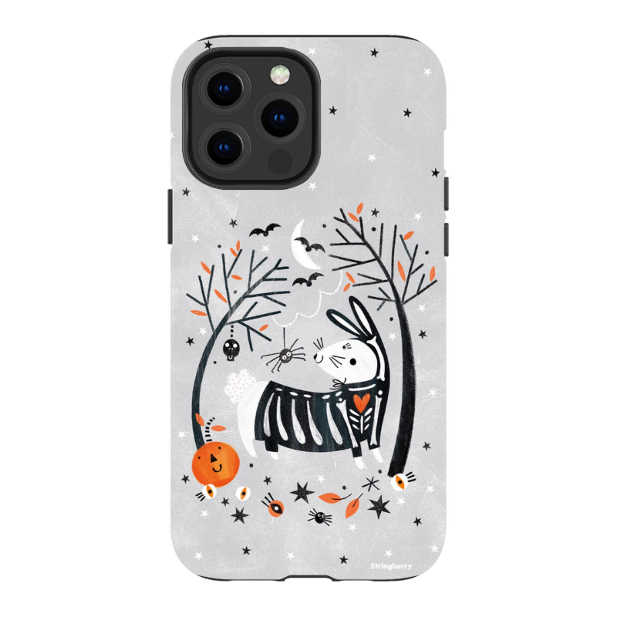 iPhone Tough Case - Spooky Rabbit By Ali Brookes
