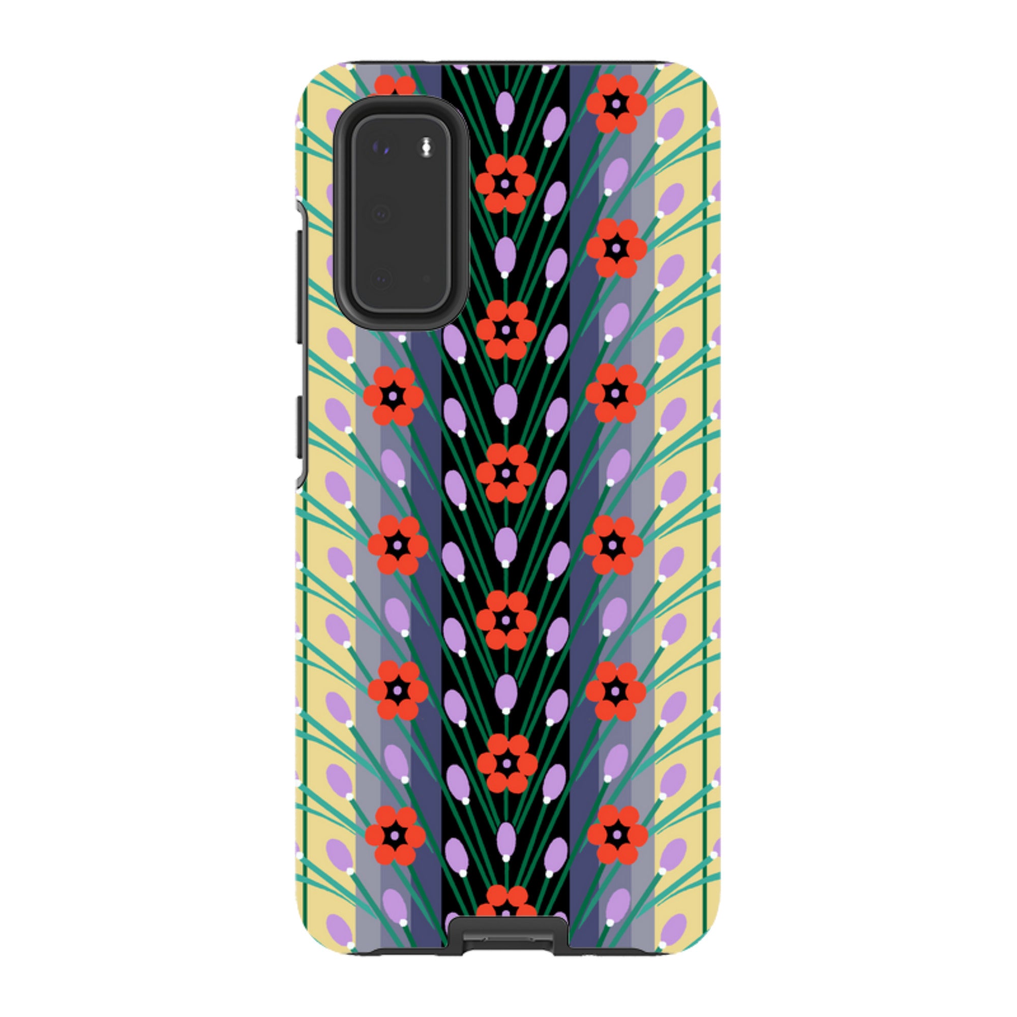Samsung Tough  Case - Lavender Yellow By Cressida Bell