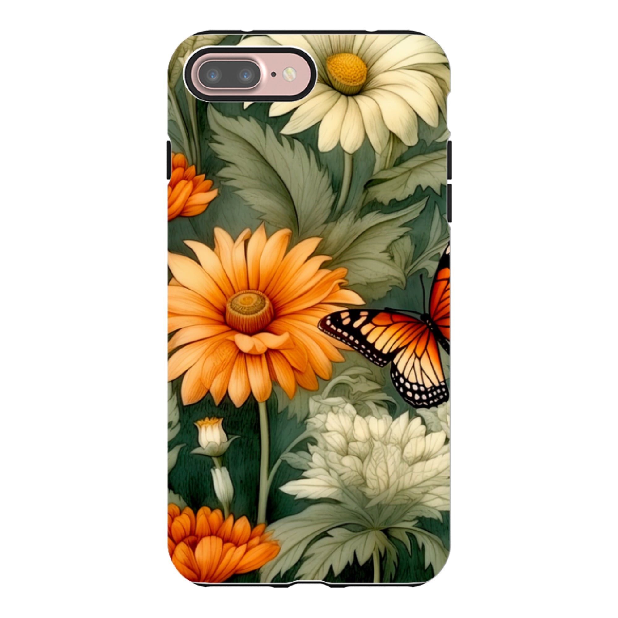 iPhone Case - Butterfly Daisies IV