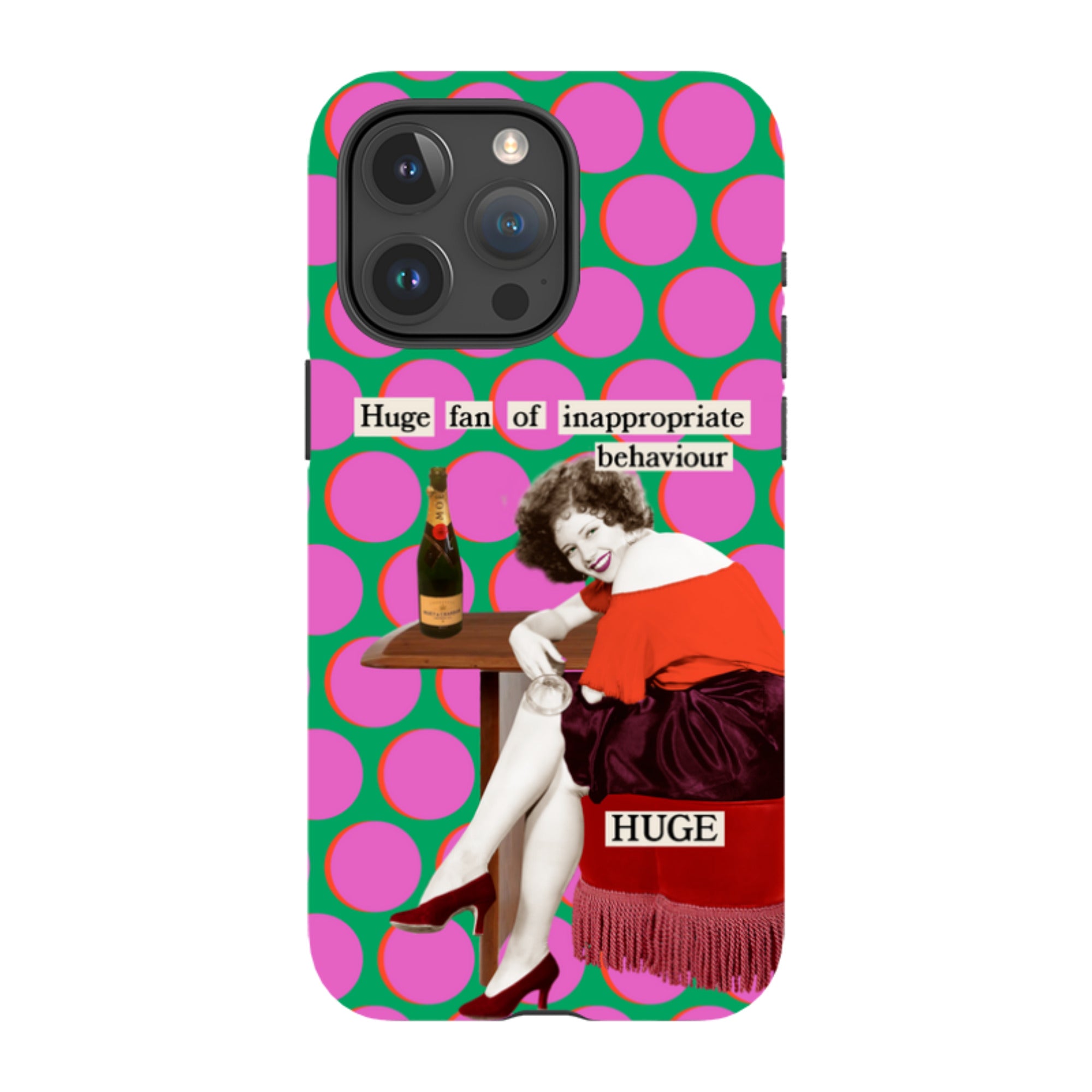 iPhone Tough Case - Inappropriate By Clare Jordan
