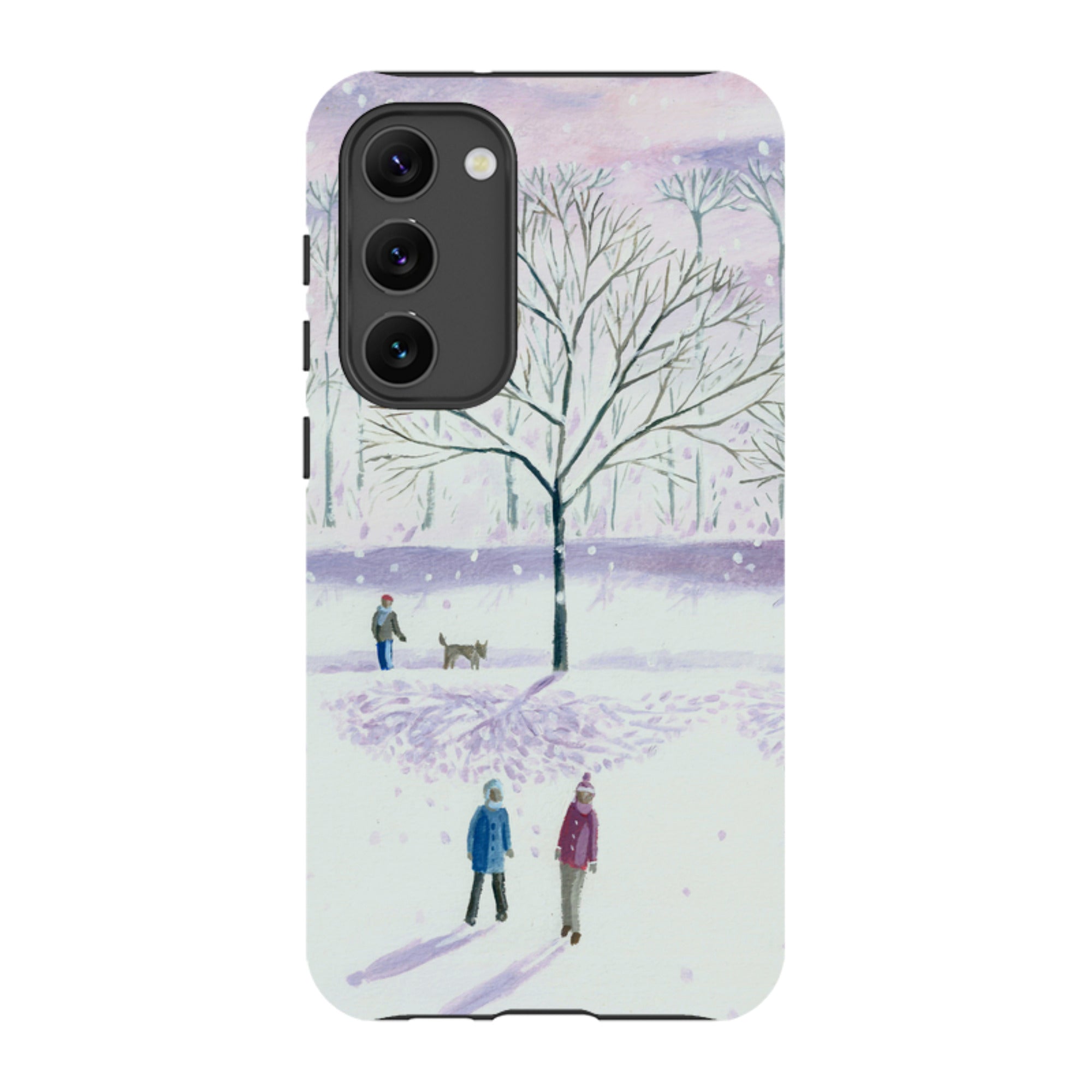 Samsung Tough Case - Xmas Park By Mary Stubberfield