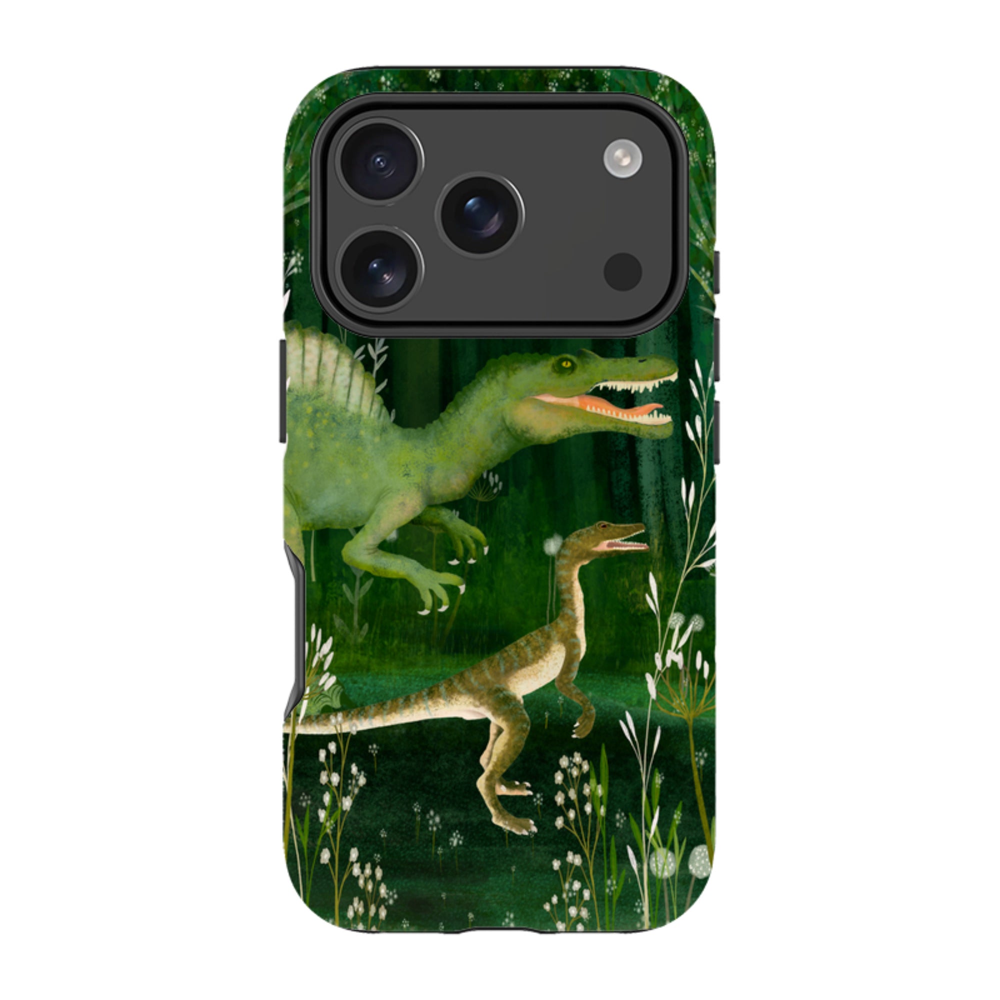 iPhone MagSafe Tough Case - Dino Park II By Katherine Quinn