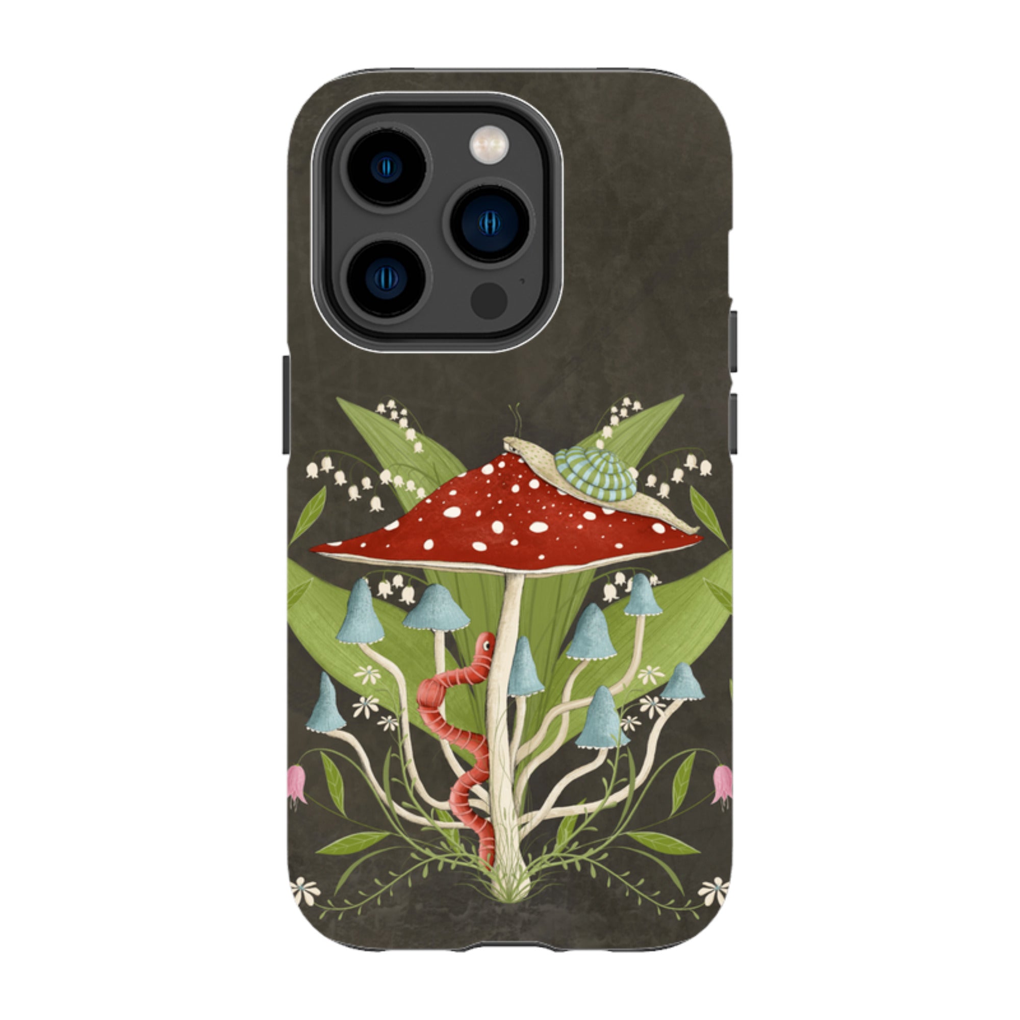 iPhone Tough Case - Worm By Maja Lindberg