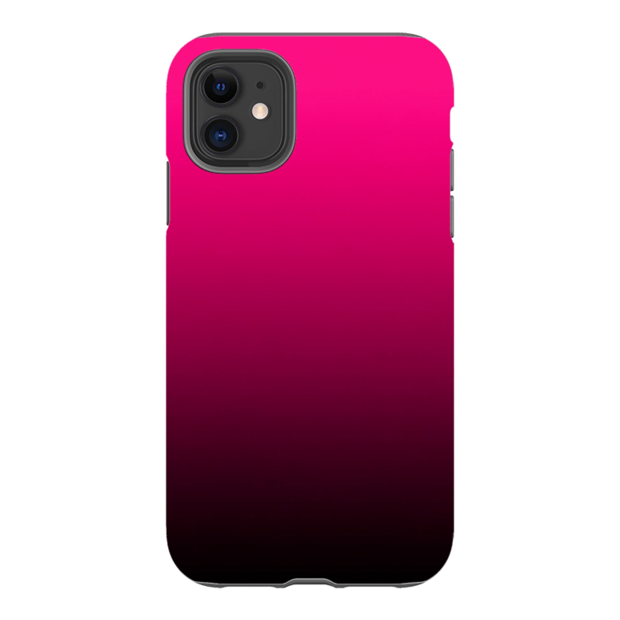 iPhone Tough Case - Hot Pink Ombre