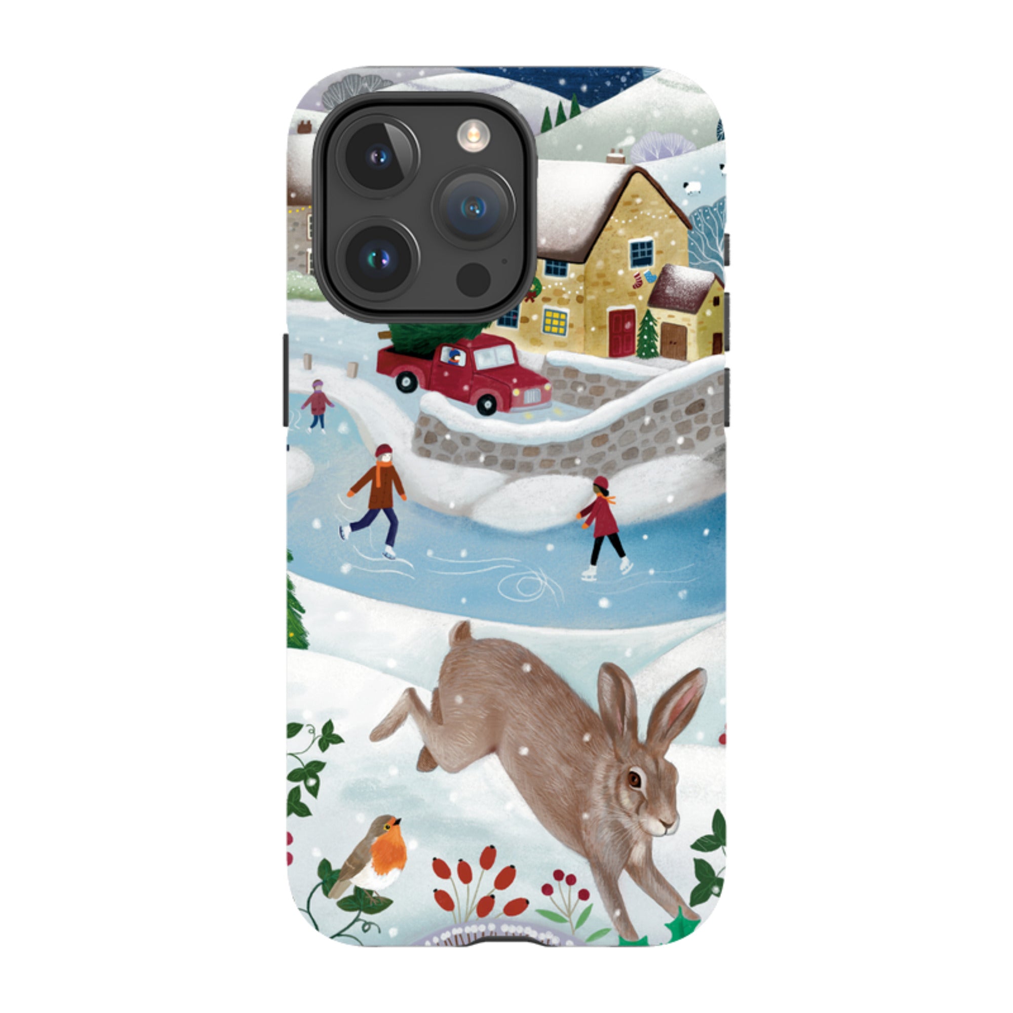 iPhone MagSafe Tough Case -  Advent Rabbit By Bex Parkin