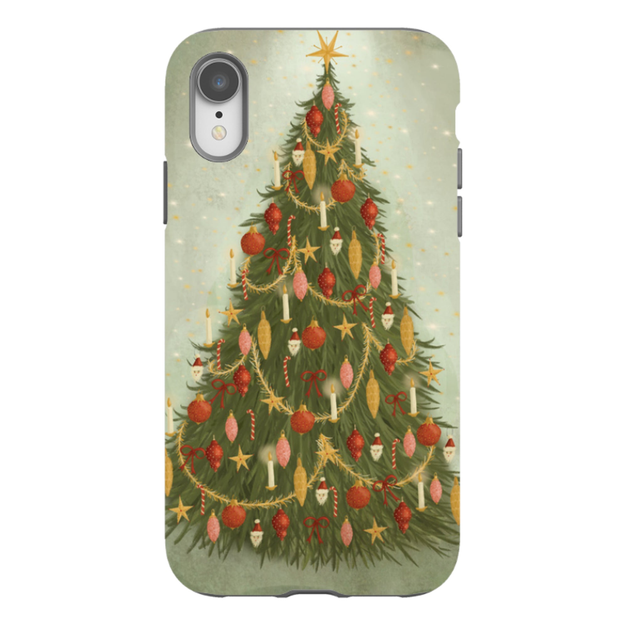 iPhone Tough Case - Christmas Tree By Maja Lindberg