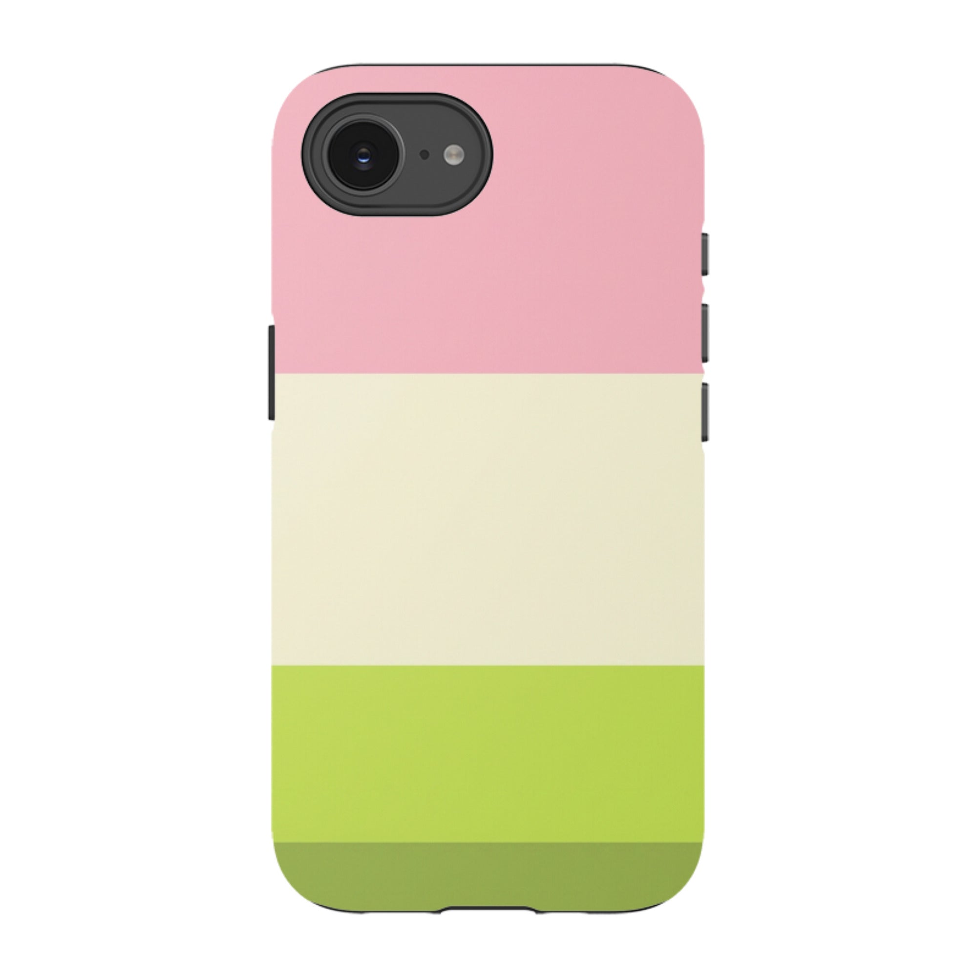 iPhone Tough Case - Pink & Sage Green