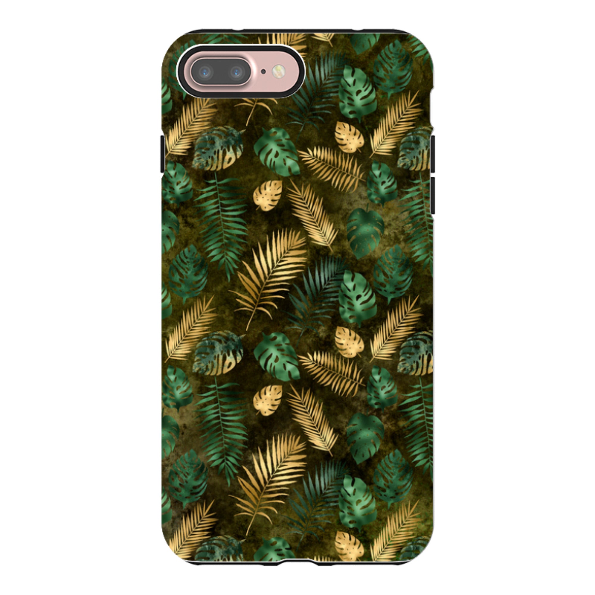 iPhone Tough Case - Feather Greens