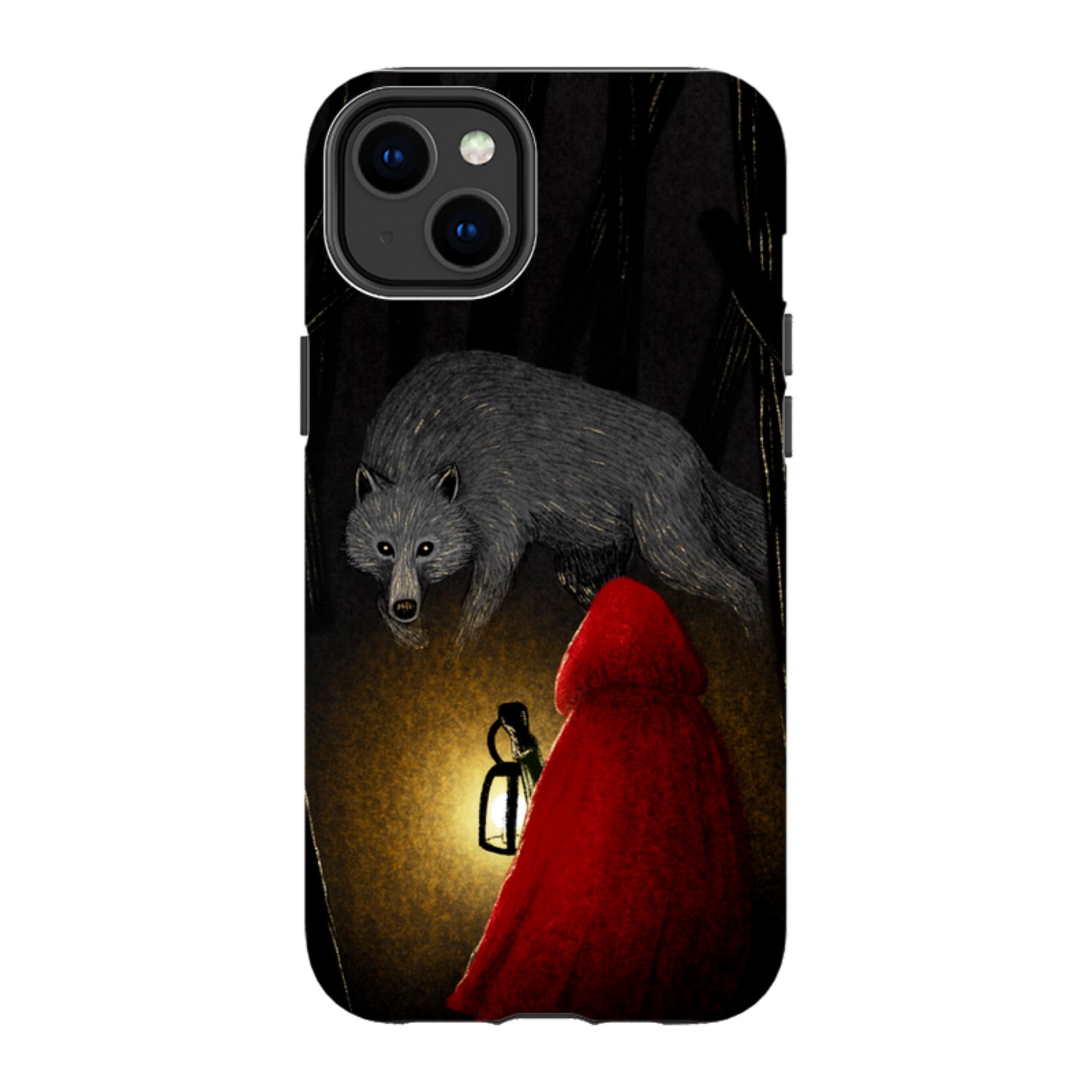 iPhone MagSafe Tough Case -  Riding Hood By Anna Stead