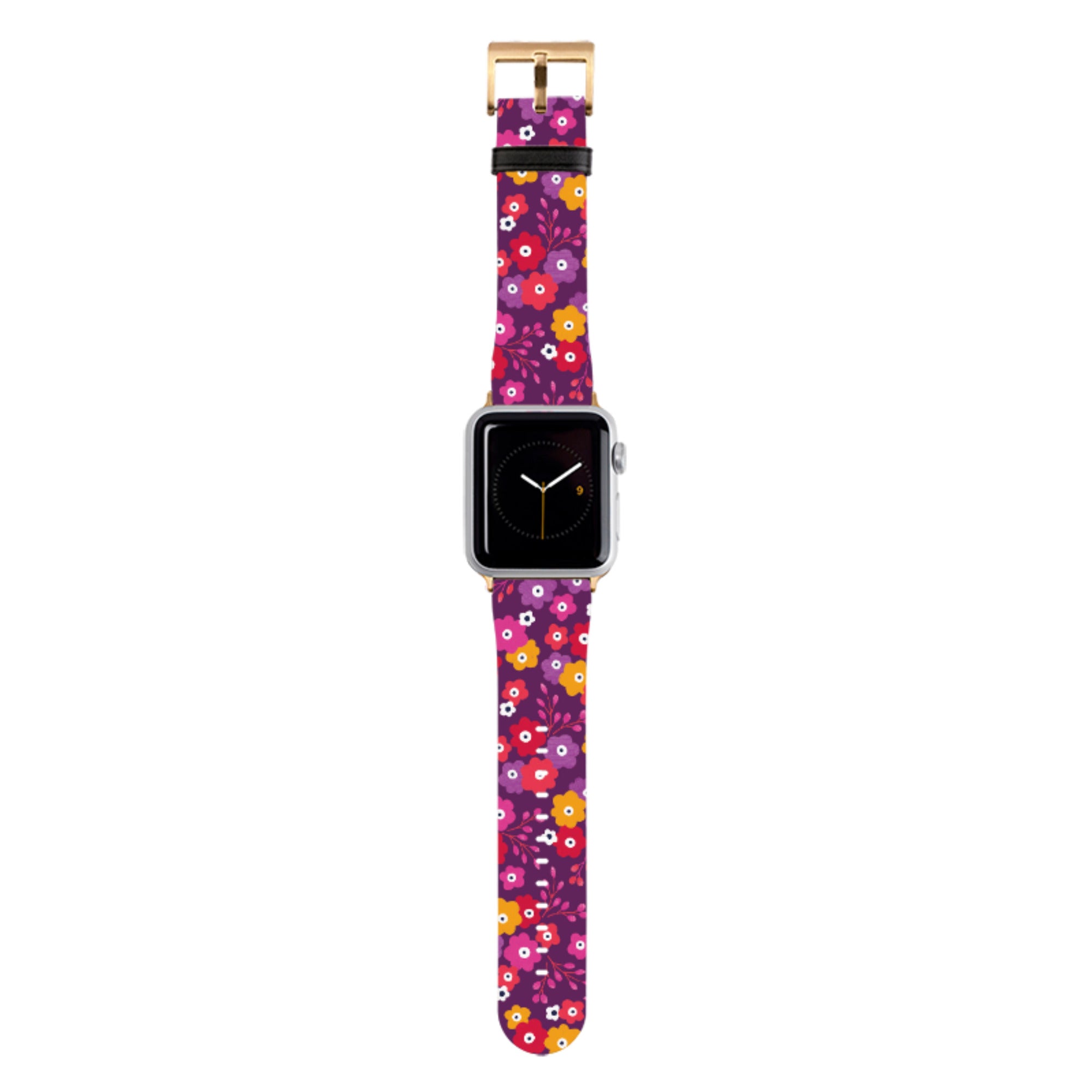 Cherry Blosom II Apple Watch Strap By Ali Brookes