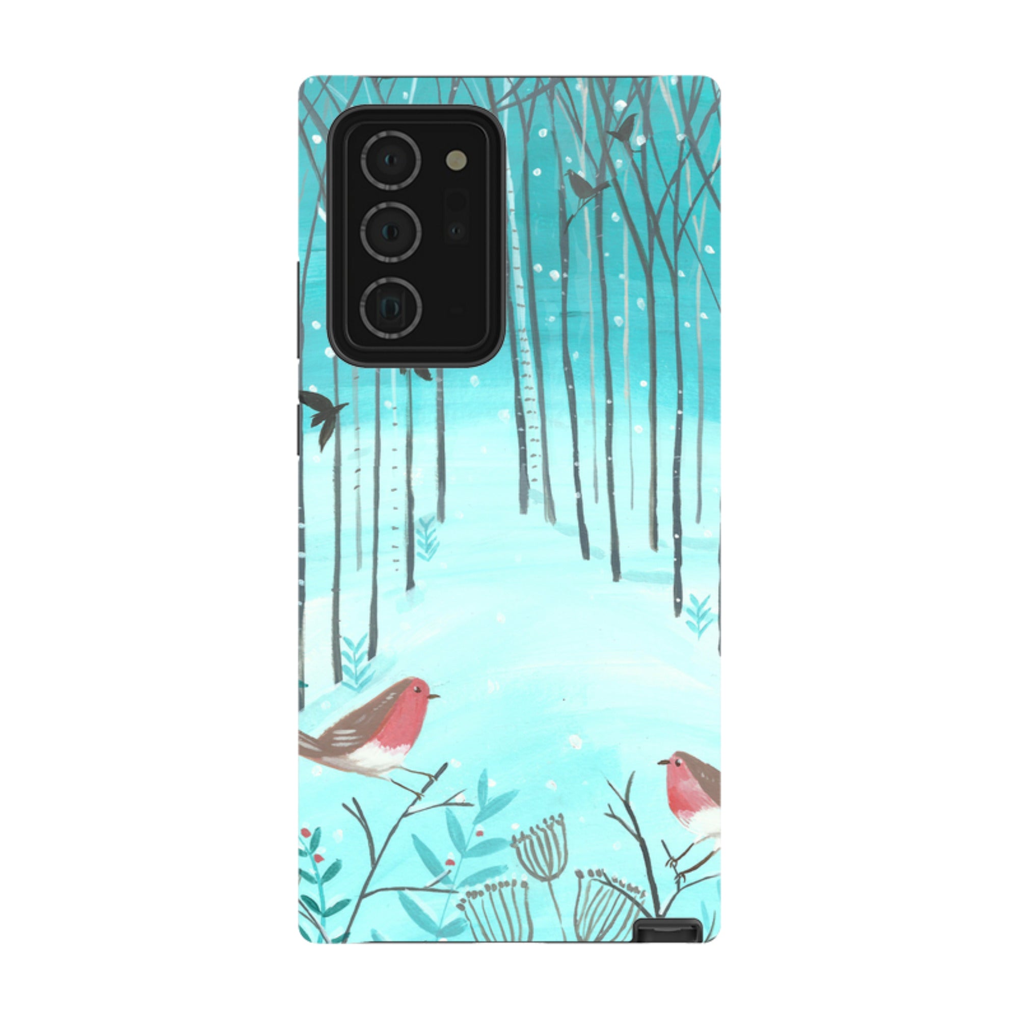 Samsung Tough Case - Winter Forest By Mary Stubberfield