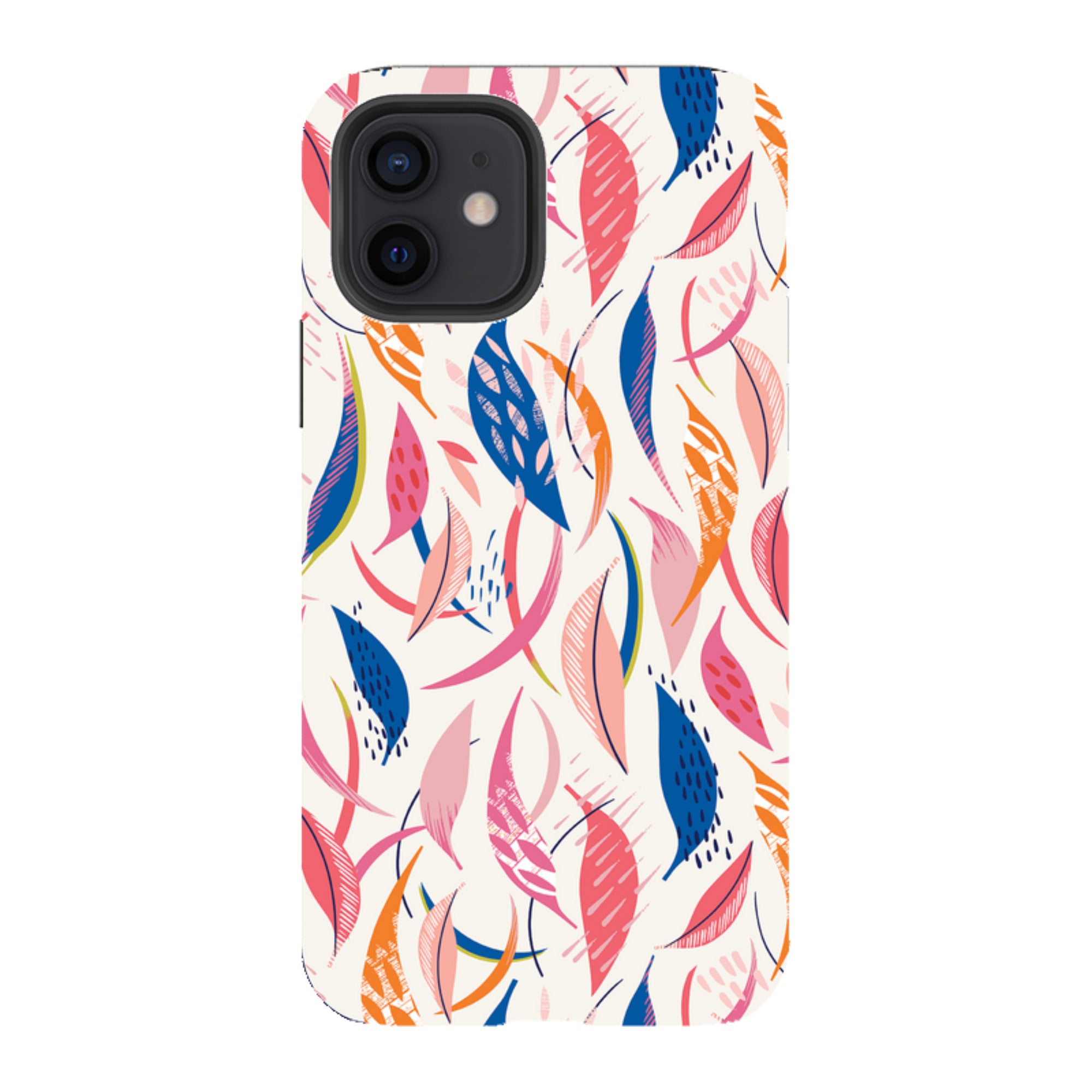 iPhone Tough Case - Flamingo Feathers By Ali Brookes