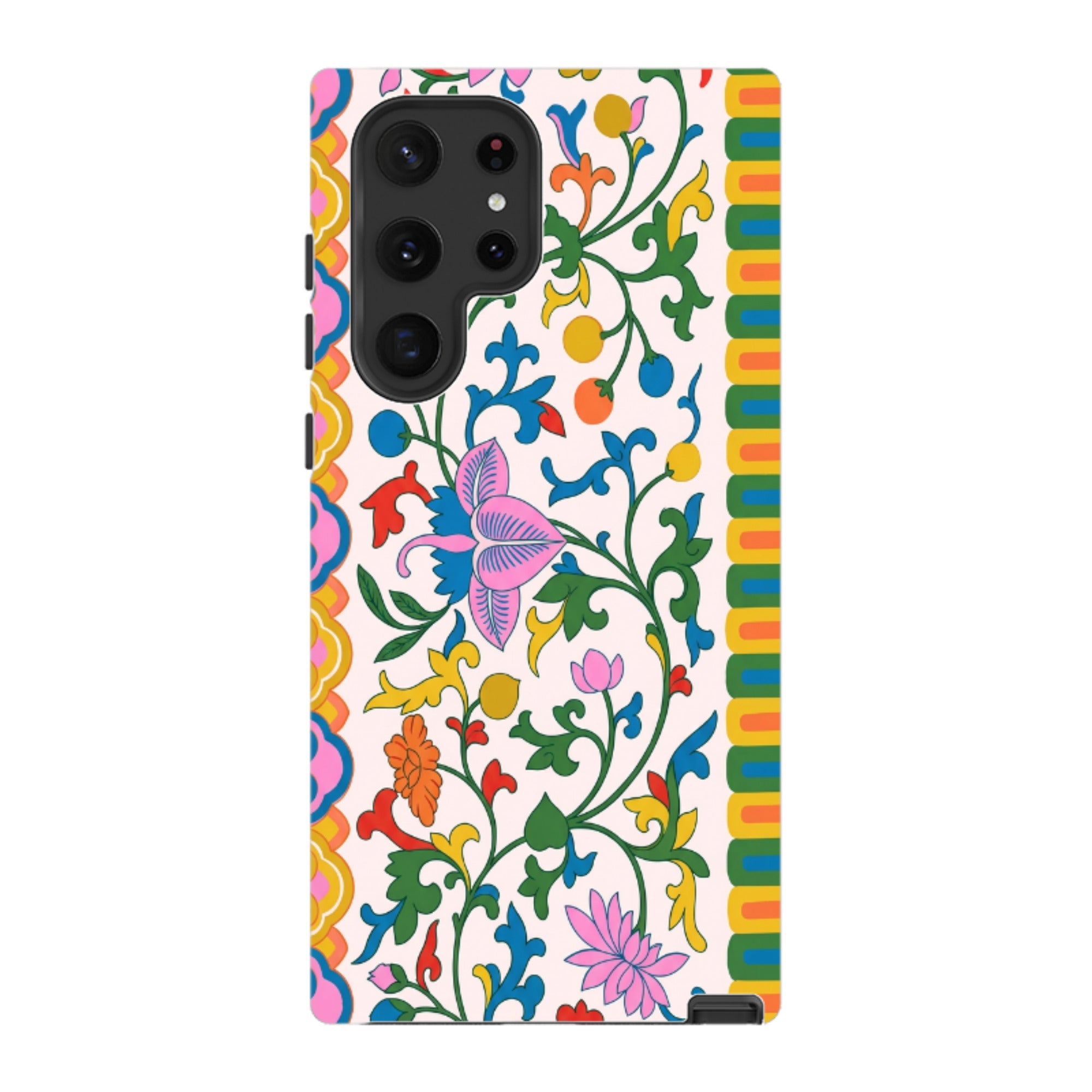 Samsung Tough Case - Vintage Asian Silk Tapestry