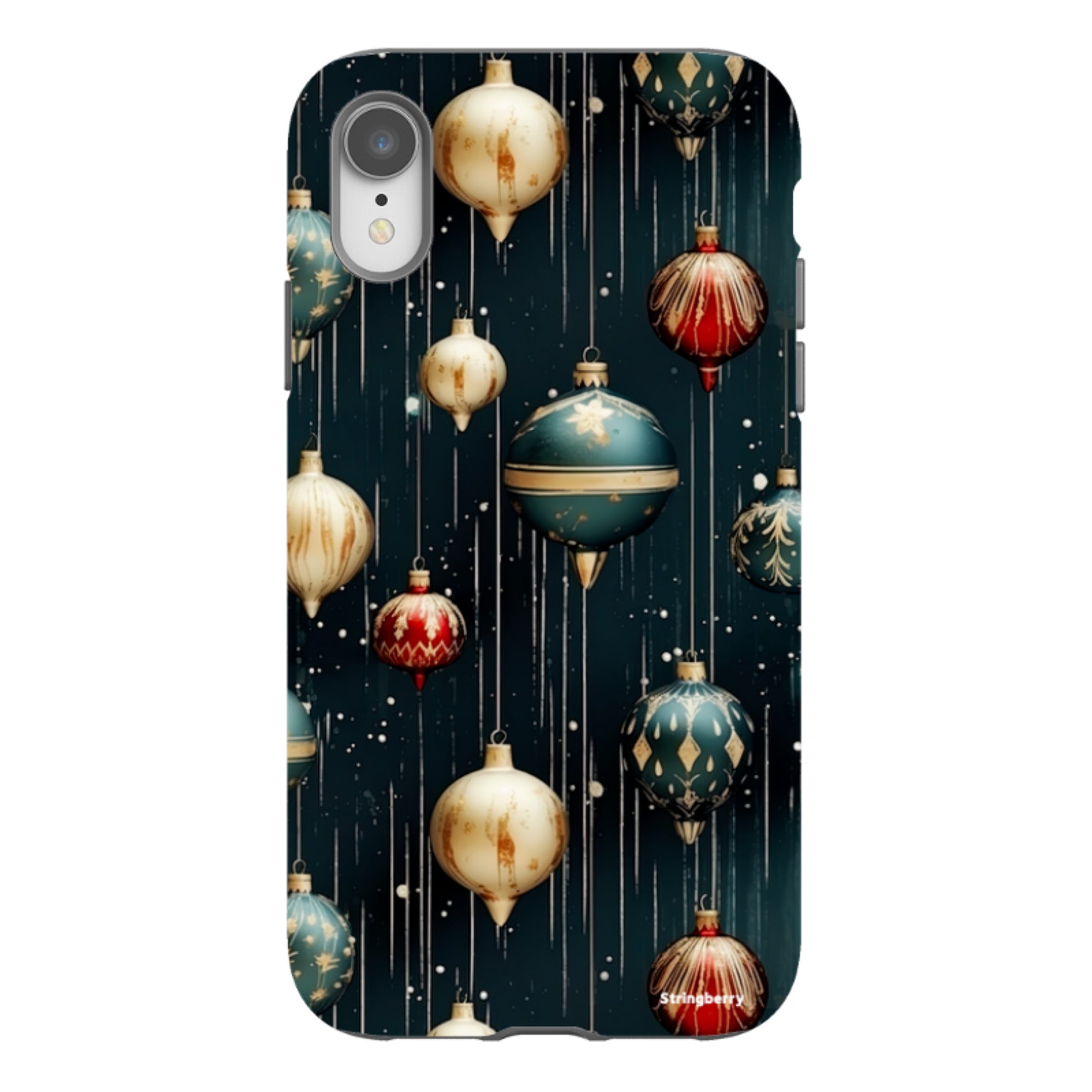 iPhone Tough Case - Christmas Baubles