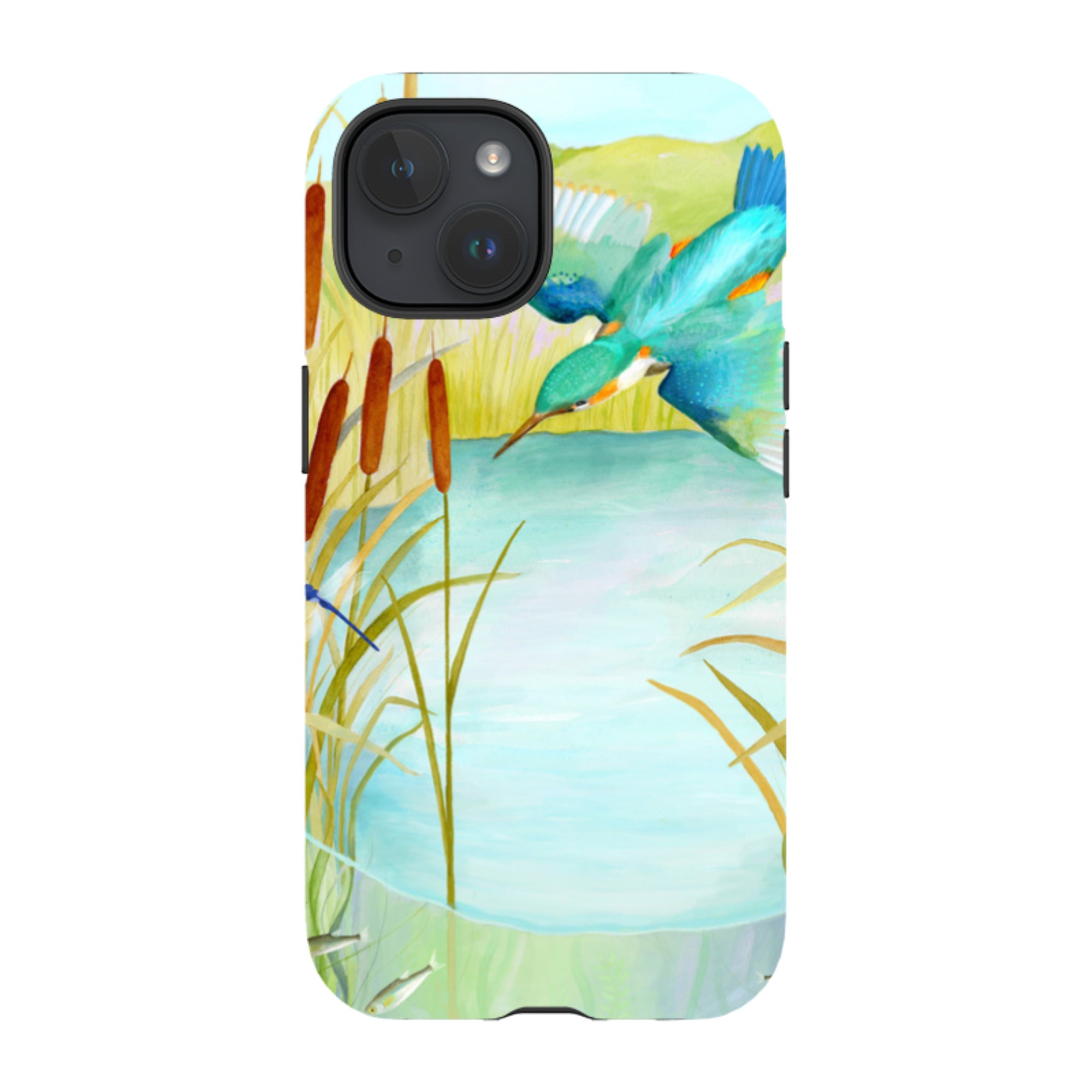 iPhone Tough Case - Kingfisher By Bex Parkin
