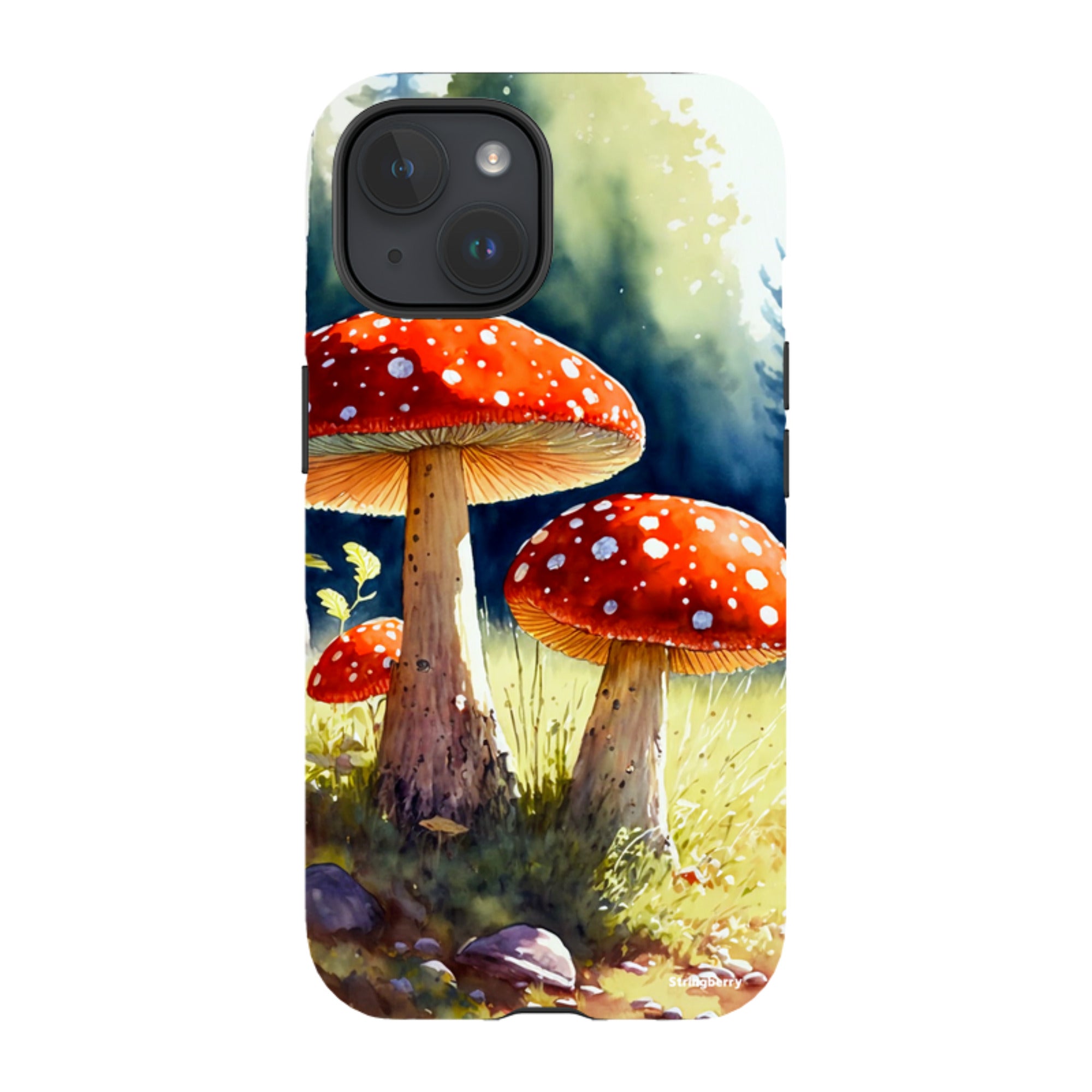 iPhone Tough Case - Mushroom Colour III