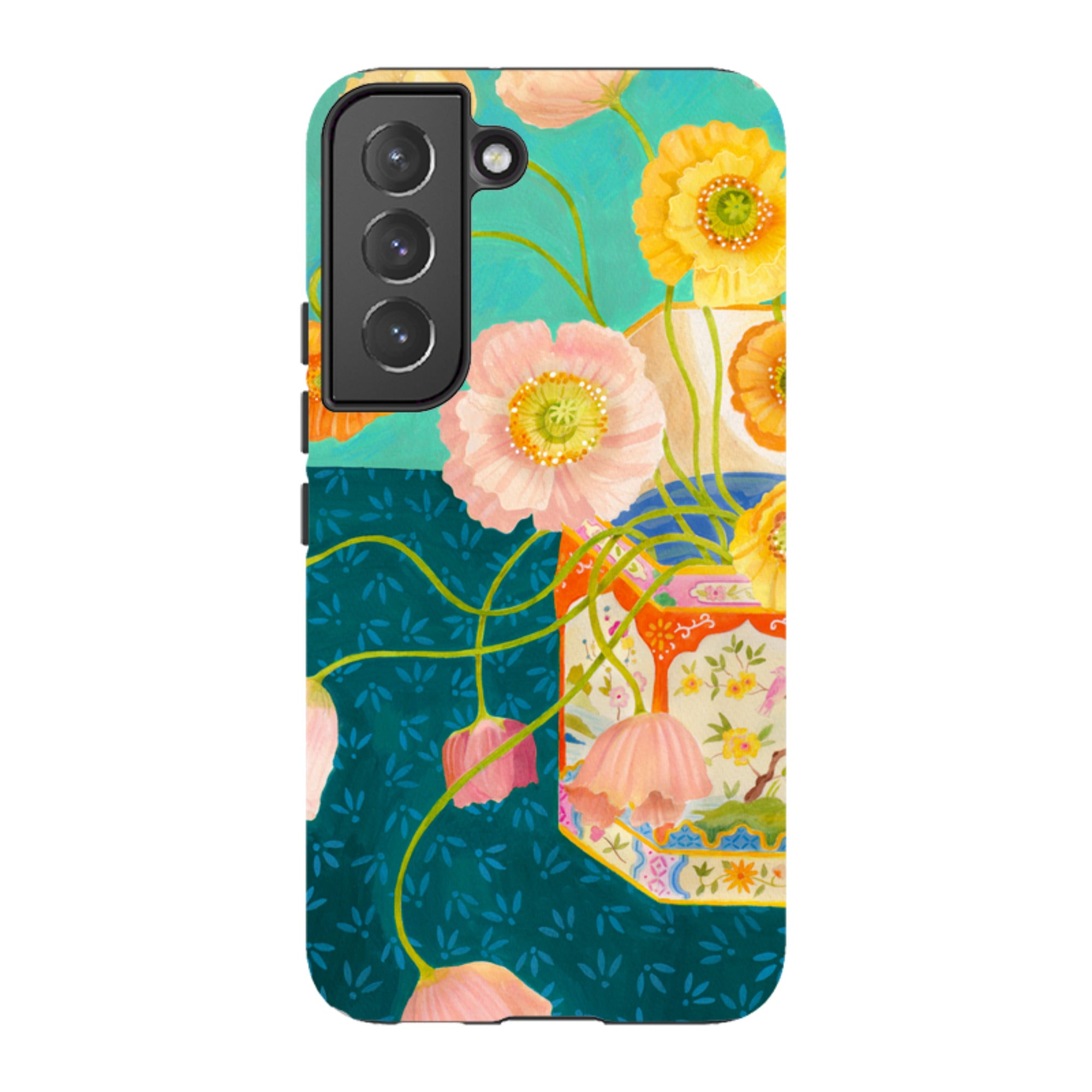 Samsung Tough Case - Poppies By Bex Parkin
